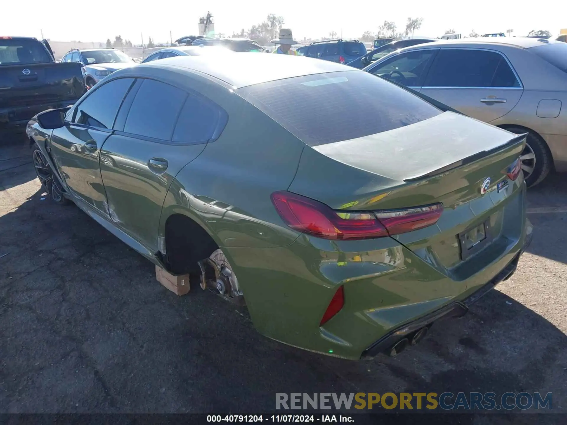 3 Photograph of a damaged car WBSGV0C01PCK50263 BMW M8 GRAN COUPE 2023