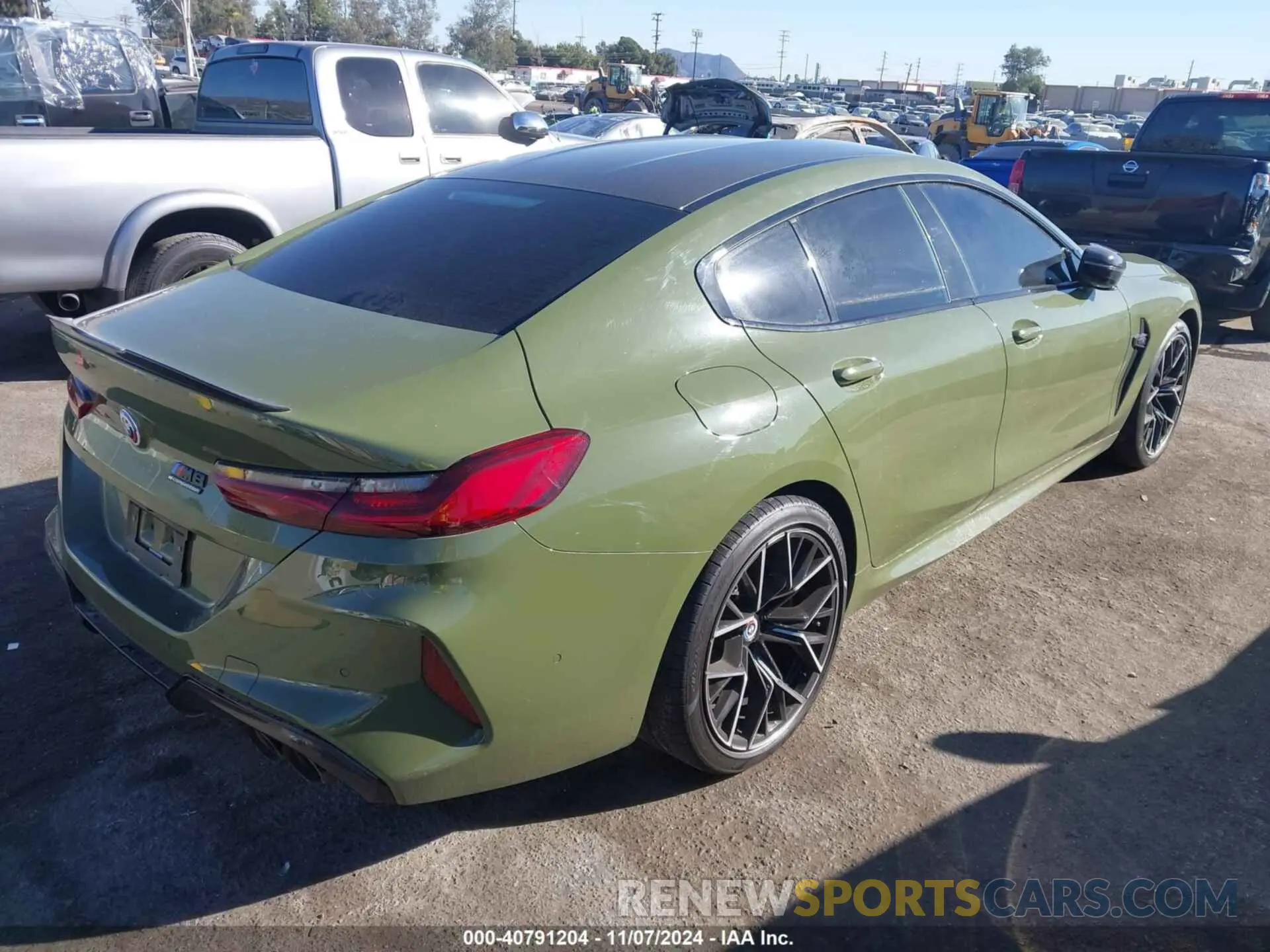 4 Photograph of a damaged car WBSGV0C01PCK50263 BMW M8 GRAN COUPE 2023
