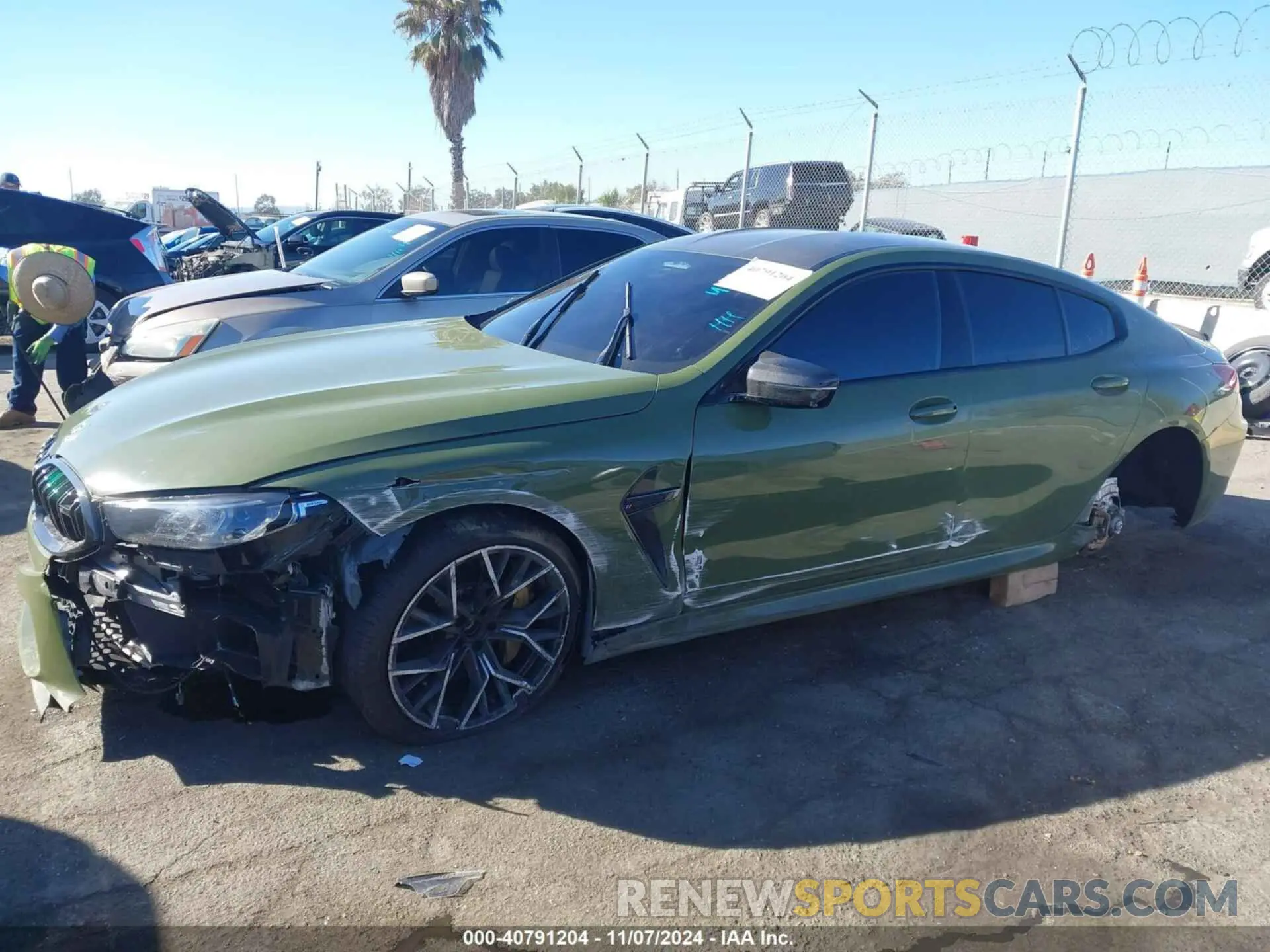6 Photograph of a damaged car WBSGV0C01PCK50263 BMW M8 GRAN COUPE 2023