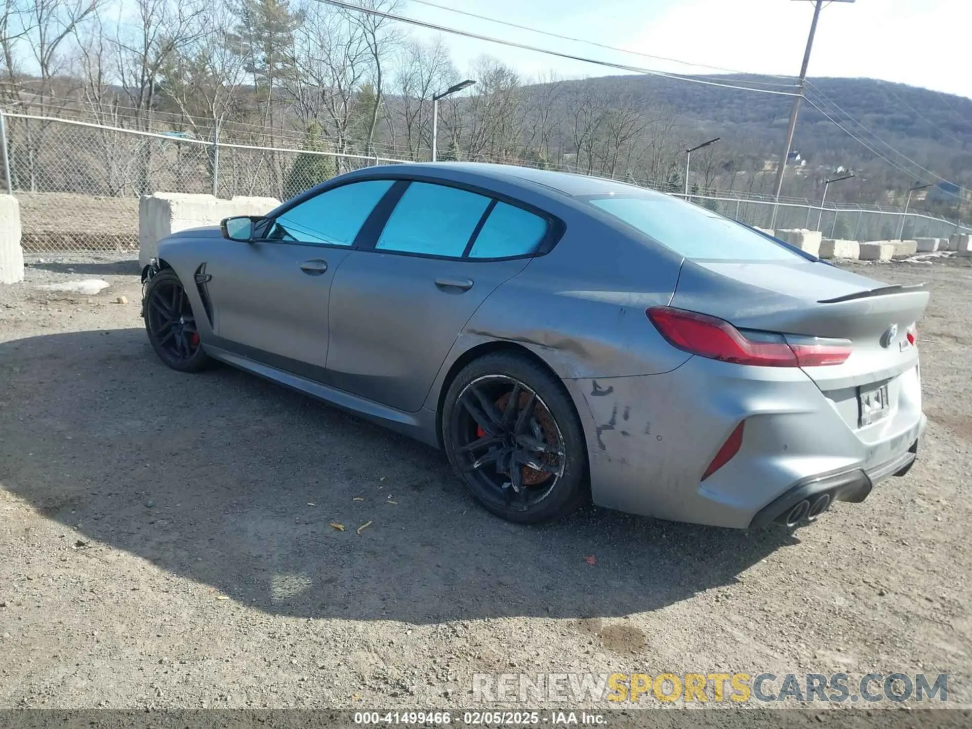3 Photograph of a damaged car WBSGV0C00RCN33580 BMW M8 GRAN COUPE 2024