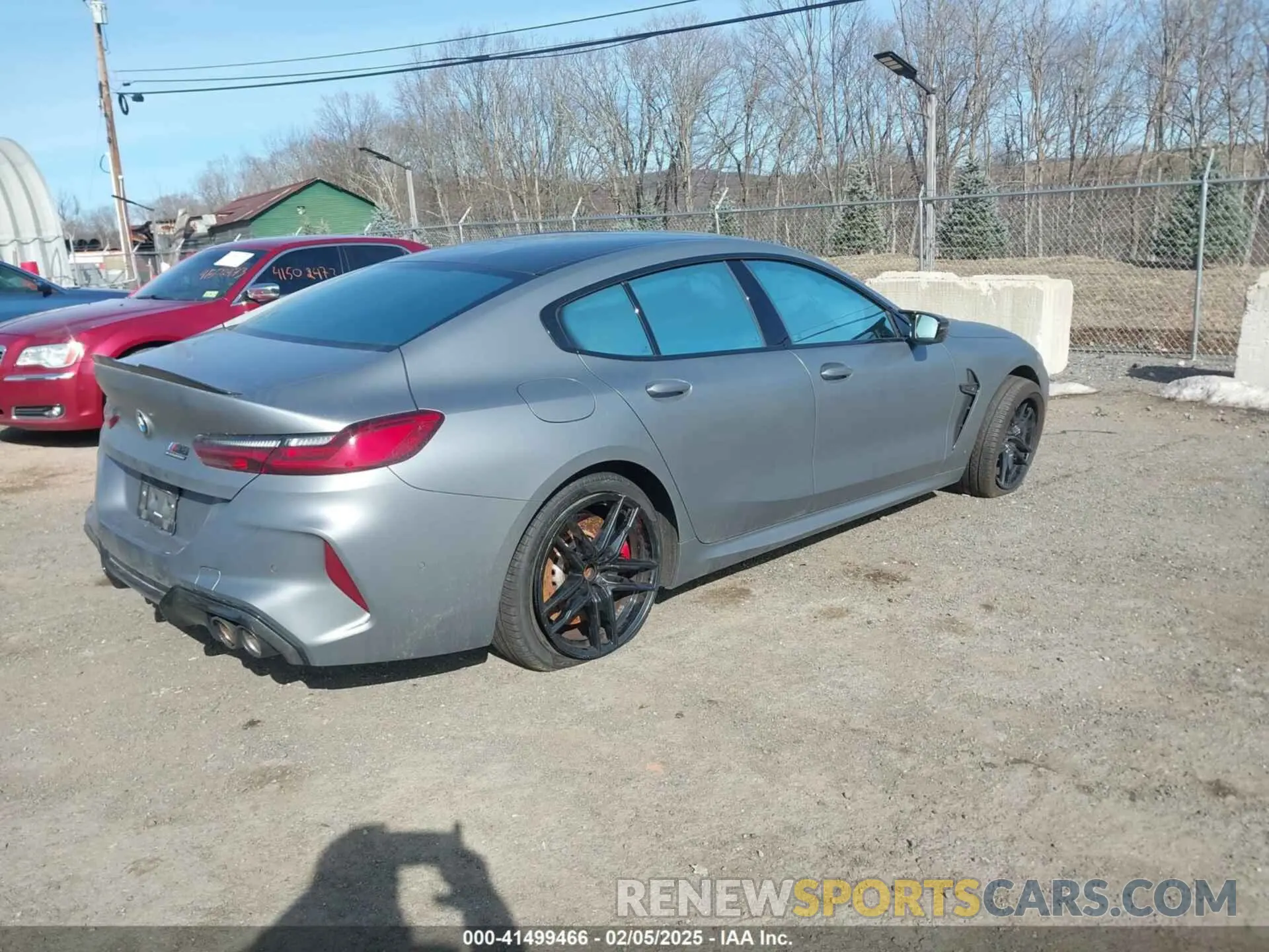 4 Photograph of a damaged car WBSGV0C00RCN33580 BMW M8 GRAN COUPE 2024