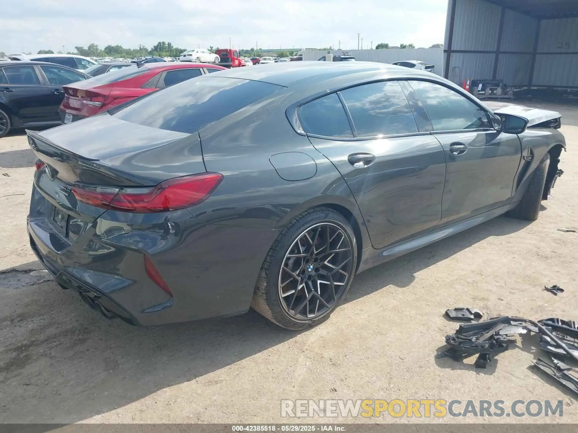 4 Photograph of a damaged car WBSGV0C07RCN56063 BMW M8 GRAN COUPE 2024
