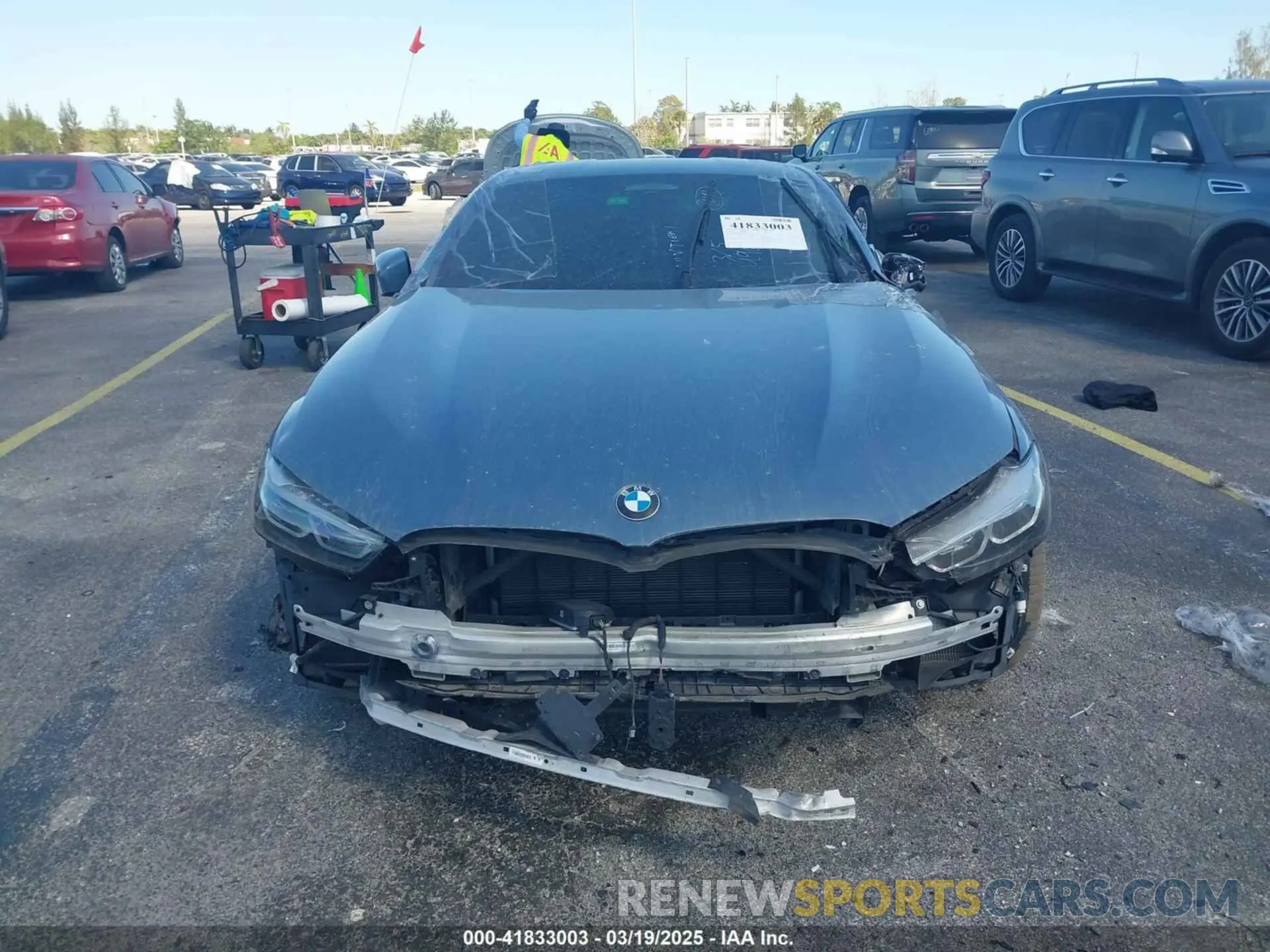 13 Photograph of a damaged car WBABC4C50KBU96114 BMW M850I 2019