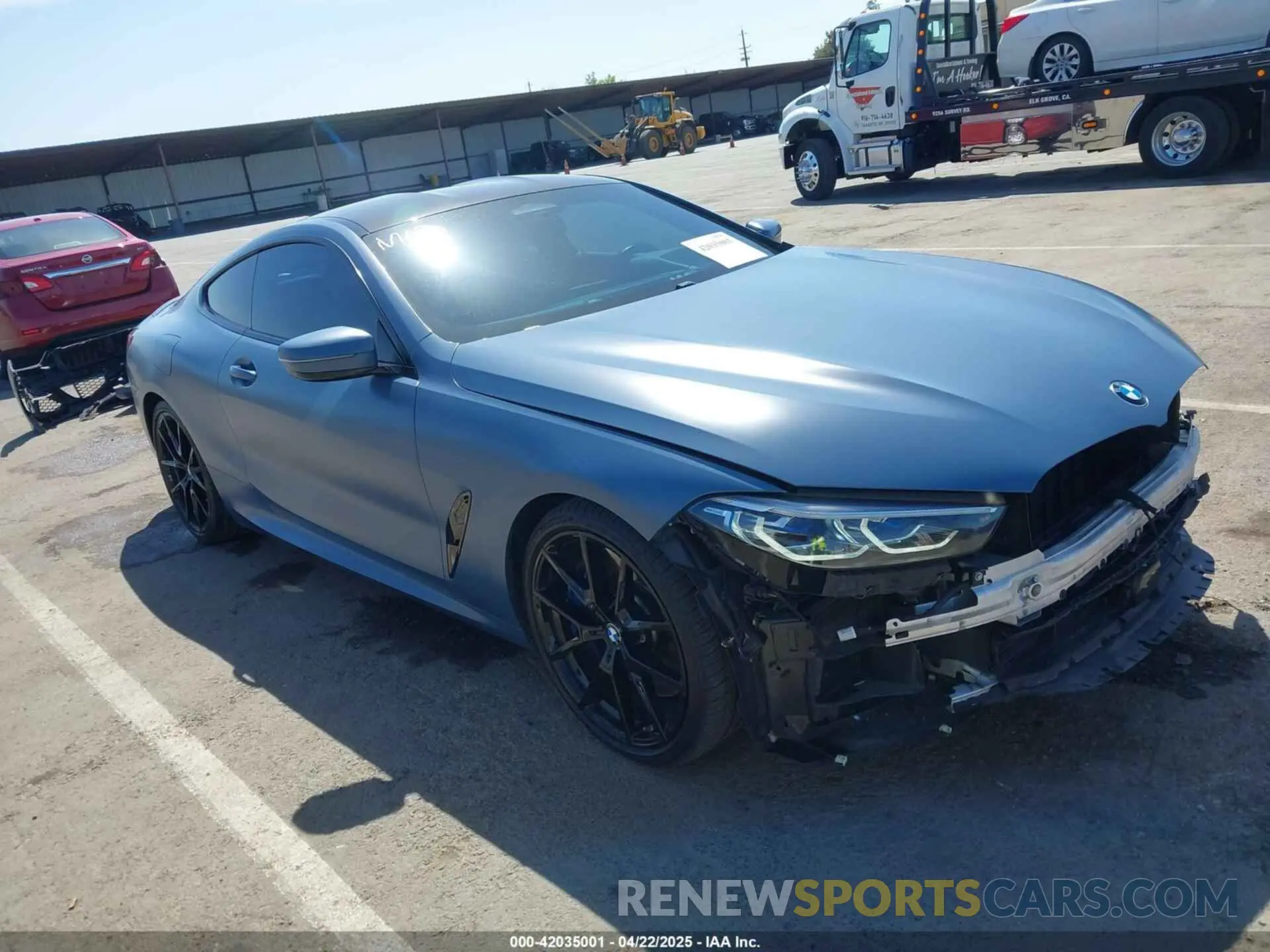 1 Photograph of a damaged car WBABC4C54KBU96620 BMW M850I 2019