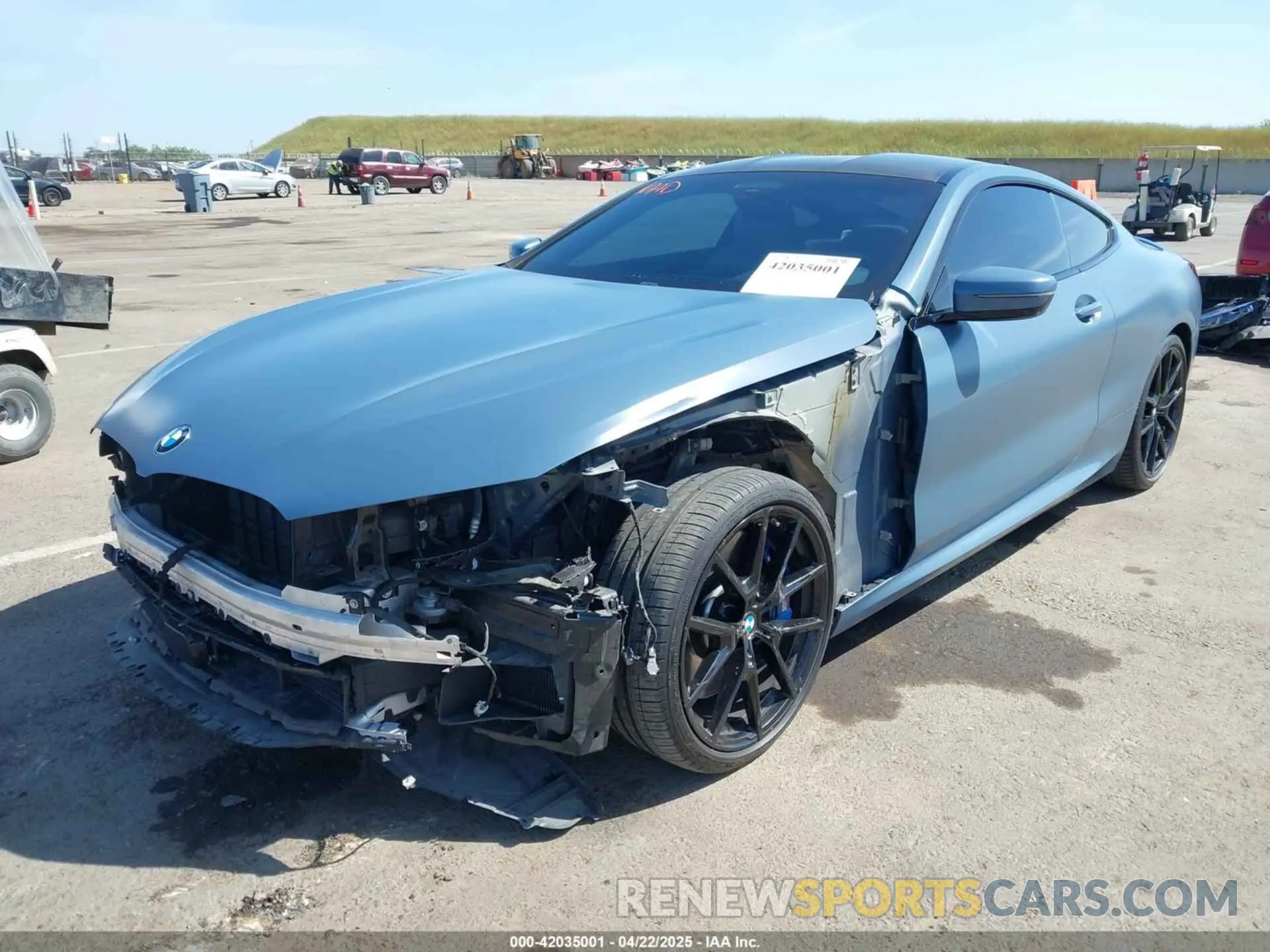 2 Photograph of a damaged car WBABC4C54KBU96620 BMW M850I 2019
