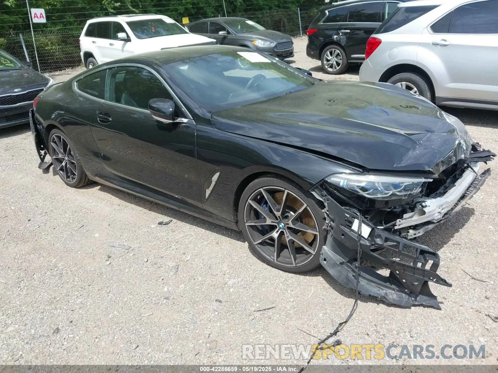 1 Photograph of a damaged car WBABC4C59KBU96788 BMW M850I 2019