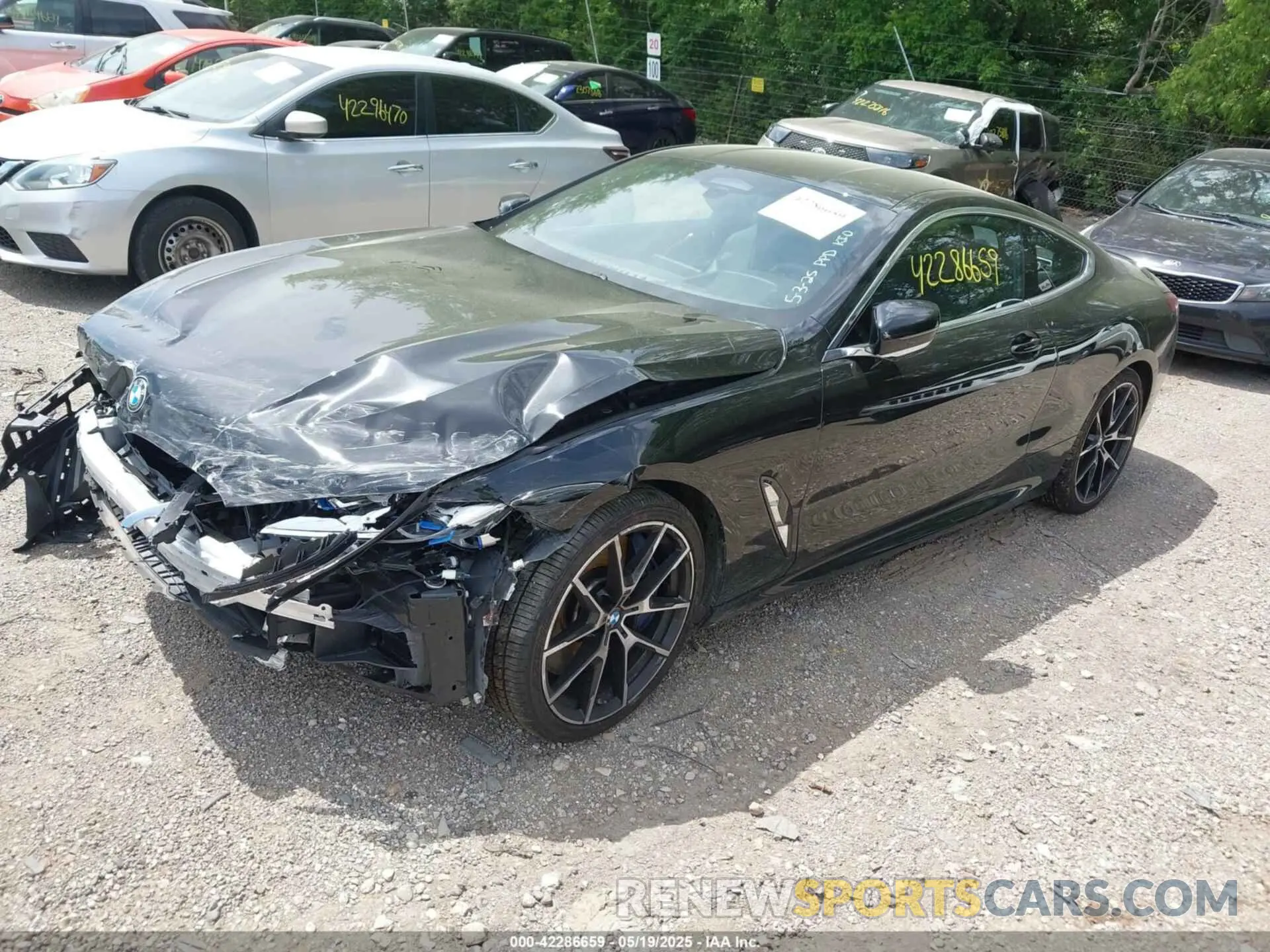 2 Photograph of a damaged car WBABC4C59KBU96788 BMW M850I 2019