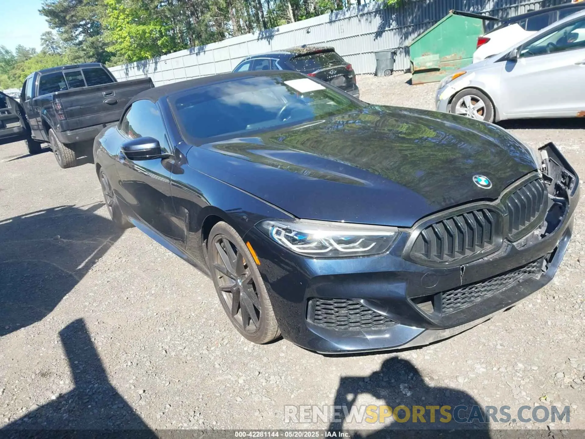 1 Photograph of a damaged car WBAFY4C58KBX29742 BMW M850I 2019