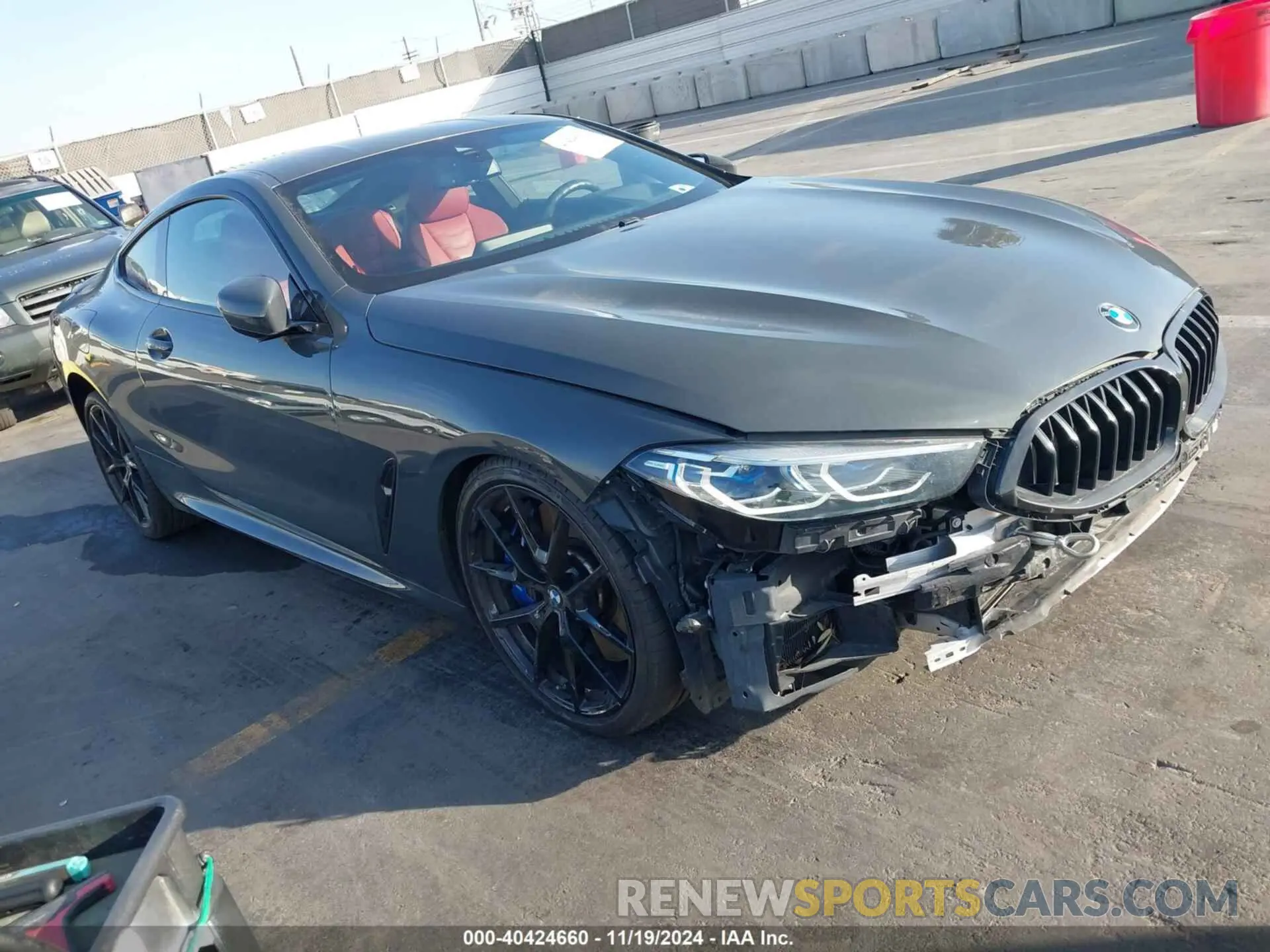1 Photograph of a damaged car WBABC4C03NCH63509 BMW M850I 2022
