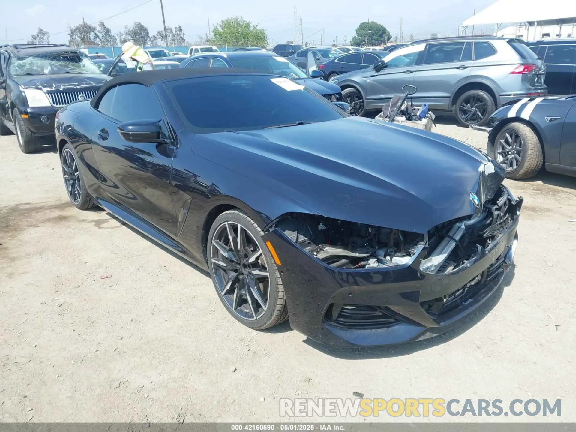 1 Photograph of a damaged car WBAFY4C07PCK10123 BMW M850I 2023