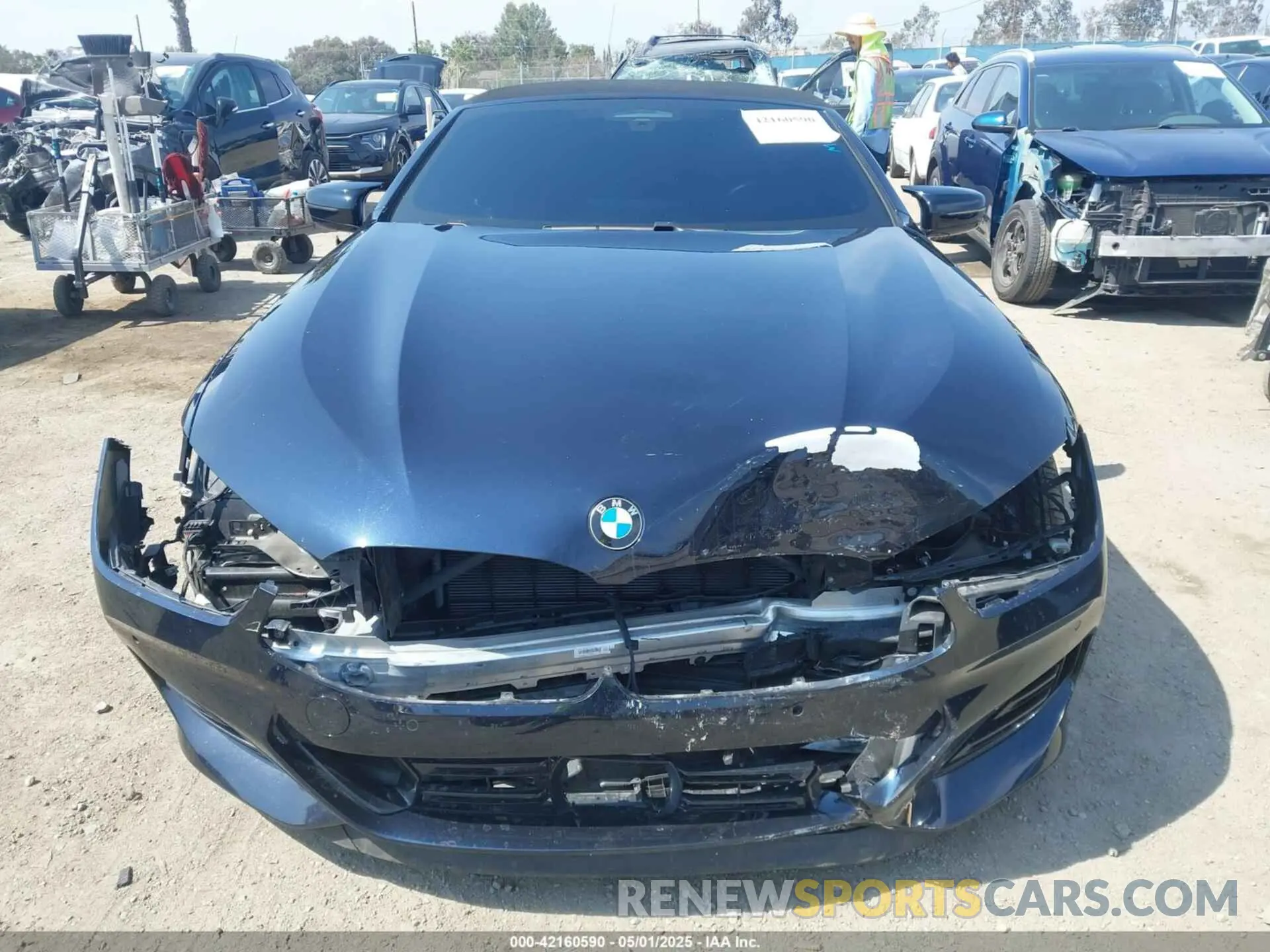 13 Photograph of a damaged car WBAFY4C07PCK10123 BMW M850I 2023