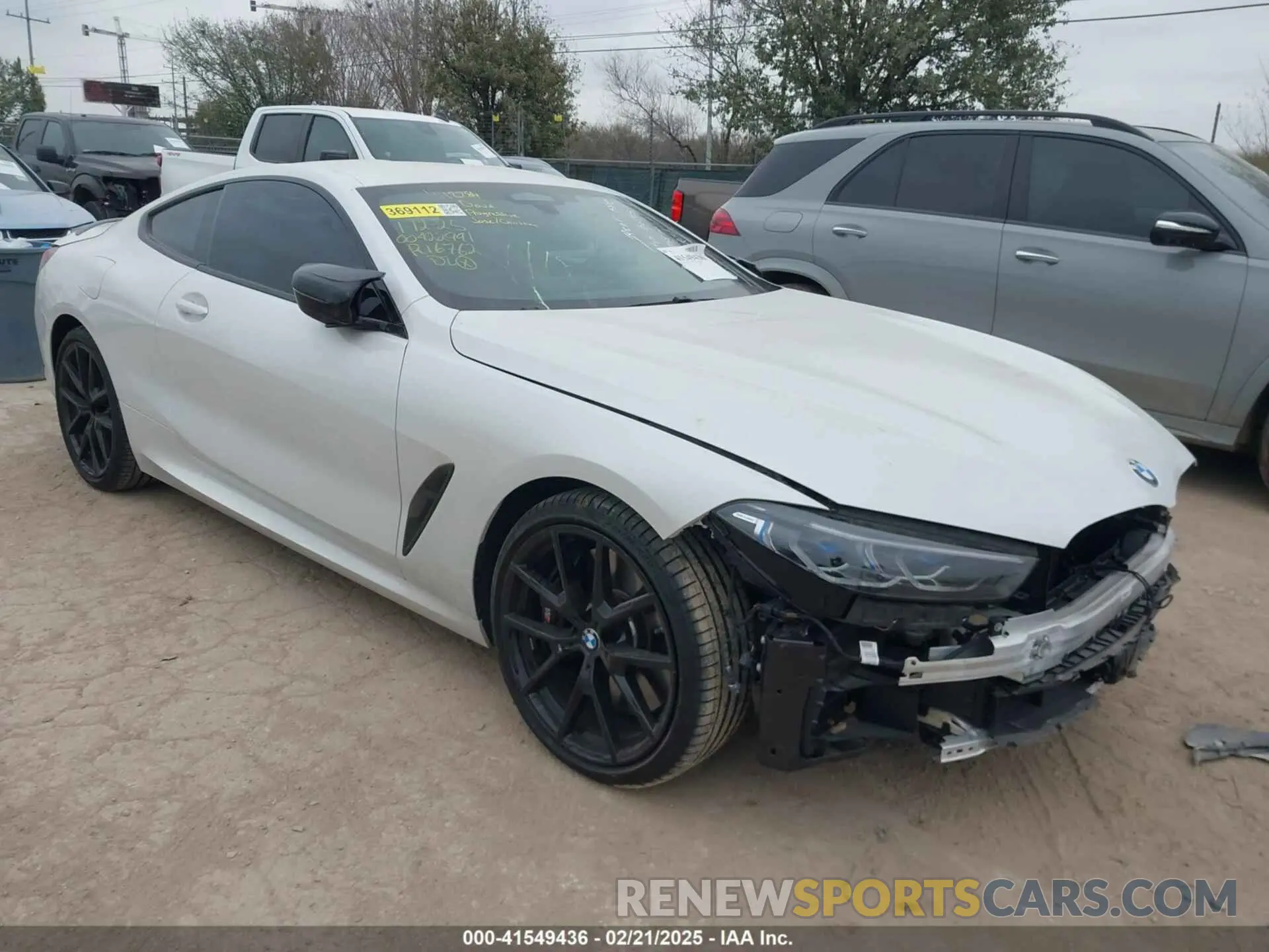 1 Photograph of a damaged car WBABC4C0XRCR16762 BMW M850I 2024