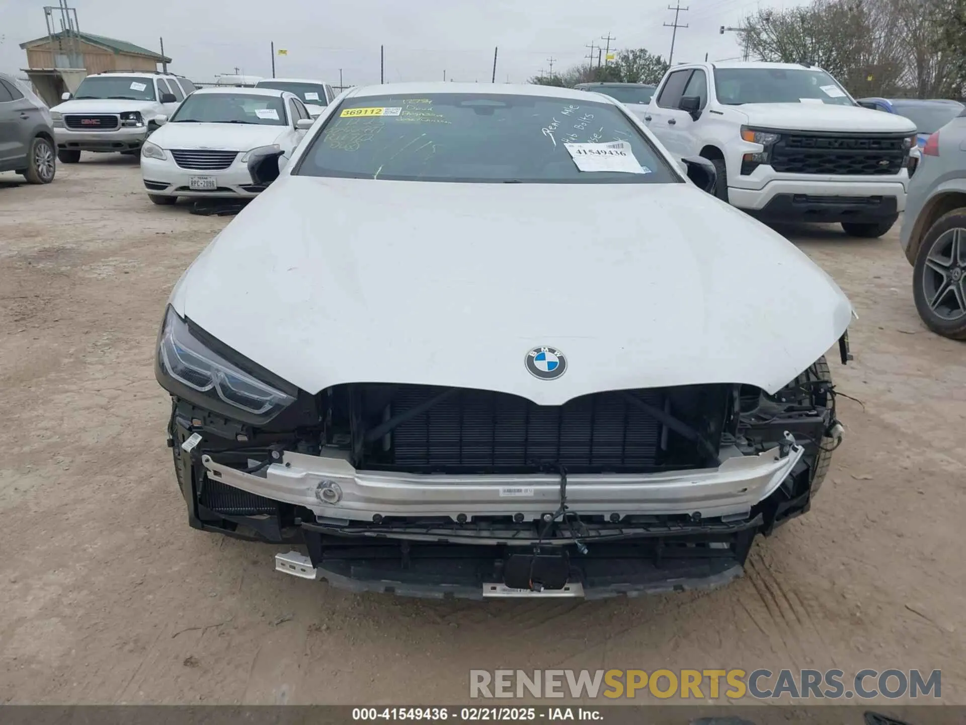 13 Photograph of a damaged car WBABC4C0XRCR16762 BMW M850I 2024