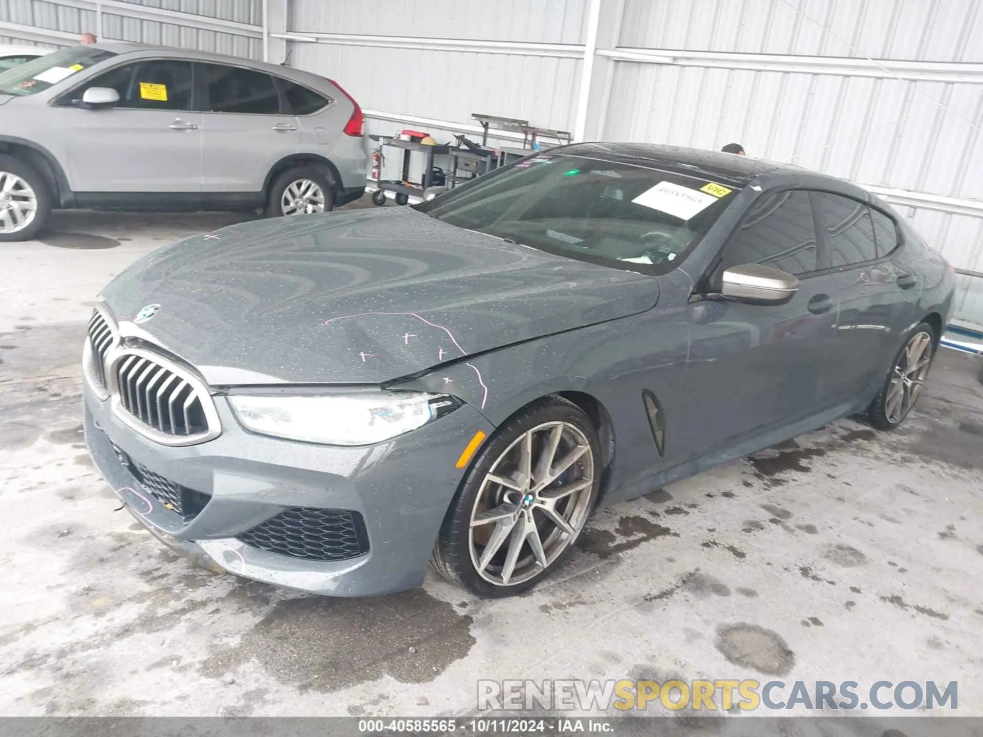 2 Photograph of a damaged car WBAGV8C00LCE02226 BMW M850I GTAN COUPE 2020