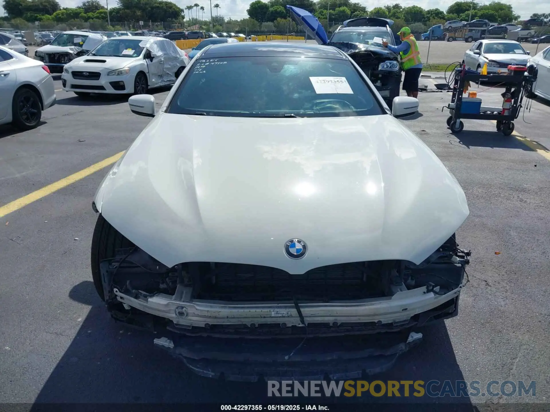 13 Photograph of a damaged car WBAGV8C01LCD46815 BMW M850I GTAN COUPE 2020