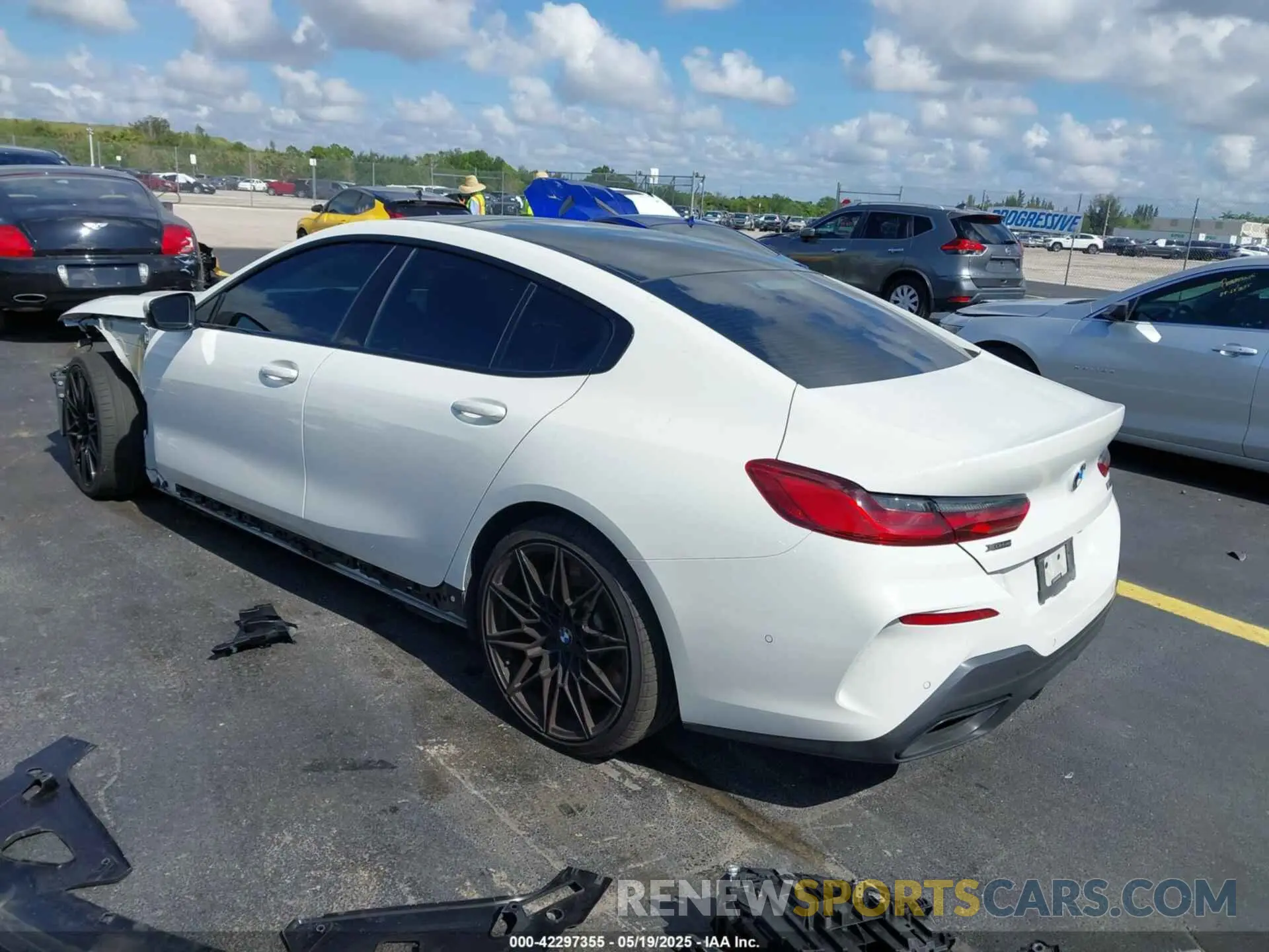 3 Photograph of a damaged car WBAGV8C01LCD46815 BMW M850I GTAN COUPE 2020