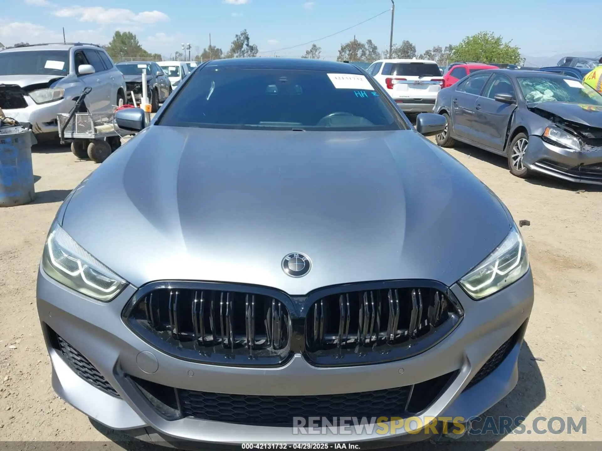 13 Photograph of a damaged car WBAGV8C02LCD45348 BMW M850I GTAN COUPE 2020