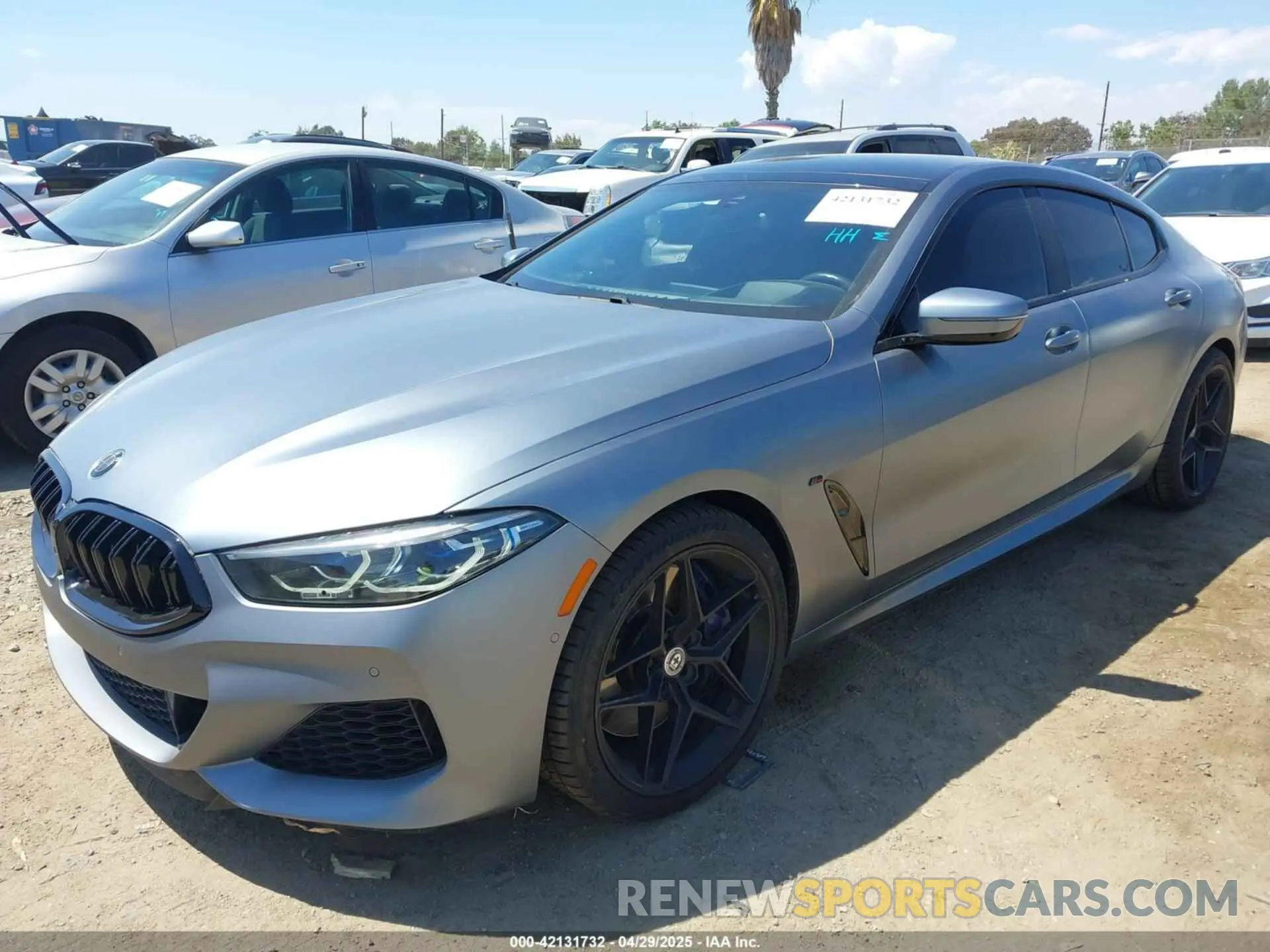 2 Photograph of a damaged car WBAGV8C02LCD45348 BMW M850I GTAN COUPE 2020