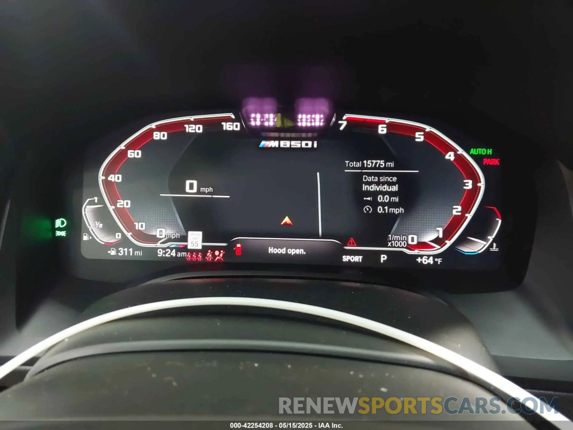 7 Photograph of a damaged car WBAGV8C02LCD68211 BMW M850I GTAN COUPE 2020