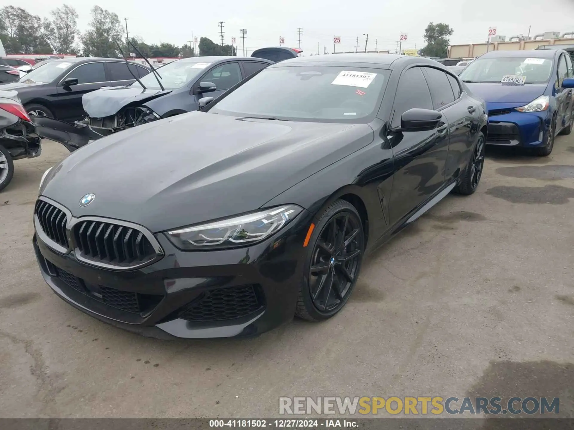2 Photograph of a damaged car WBAGV8C03MCF86689 BMW M850I GTAN COUPE 2021