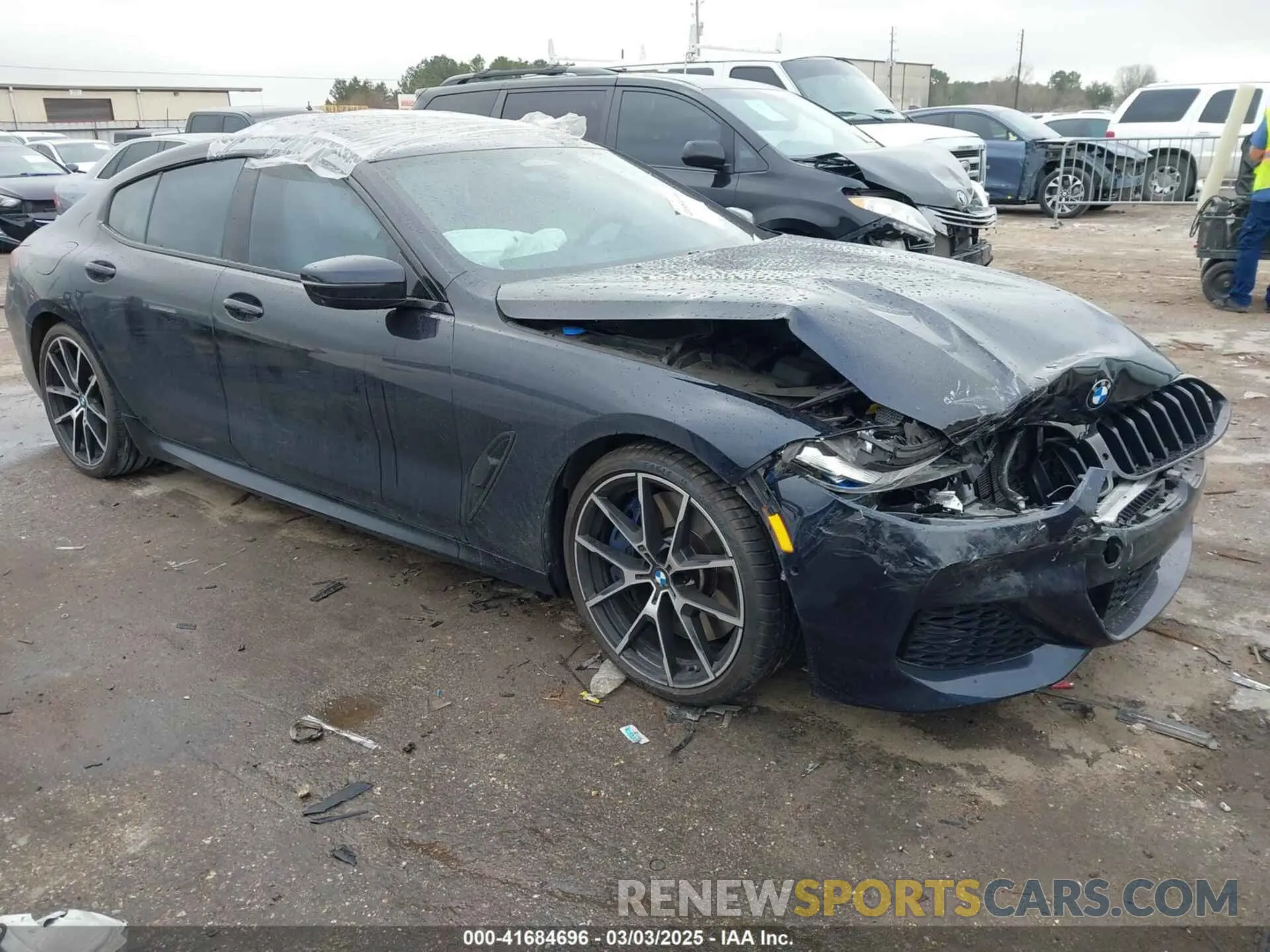 1 Photograph of a damaged car WBAGV8C03MCG68700 BMW M850I GTAN COUPE 2021