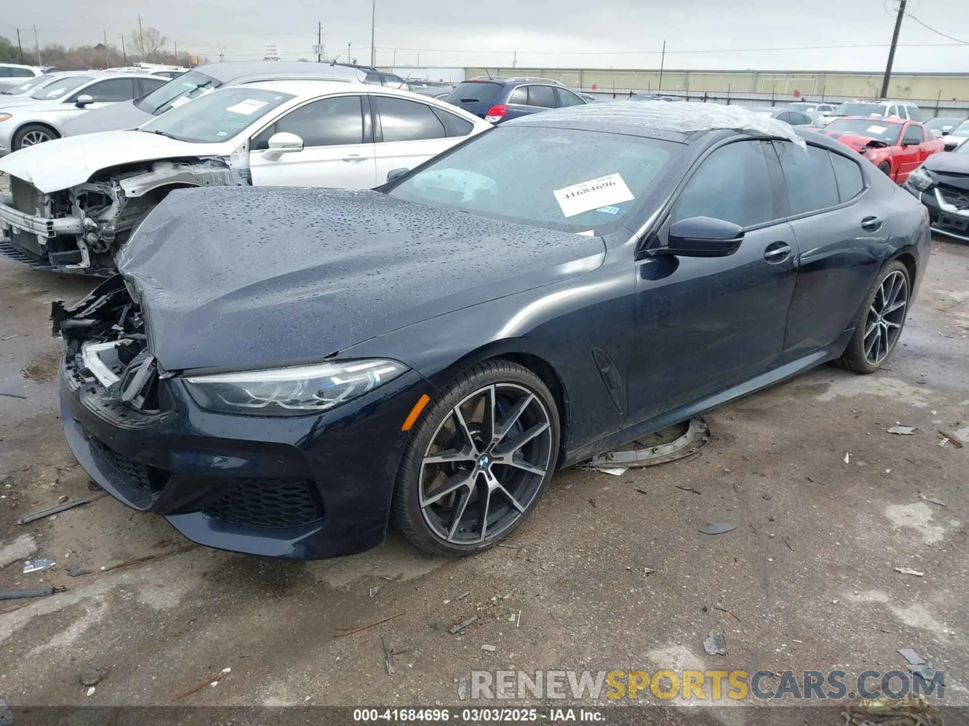 2 Photograph of a damaged car WBAGV8C03MCG68700 BMW M850I GTAN COUPE 2021