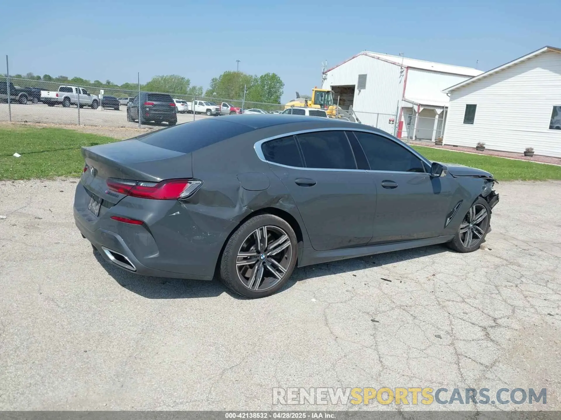 4 Photograph of a damaged car WBAGV8C04MCE93308 BMW M850I GTAN COUPE 2021