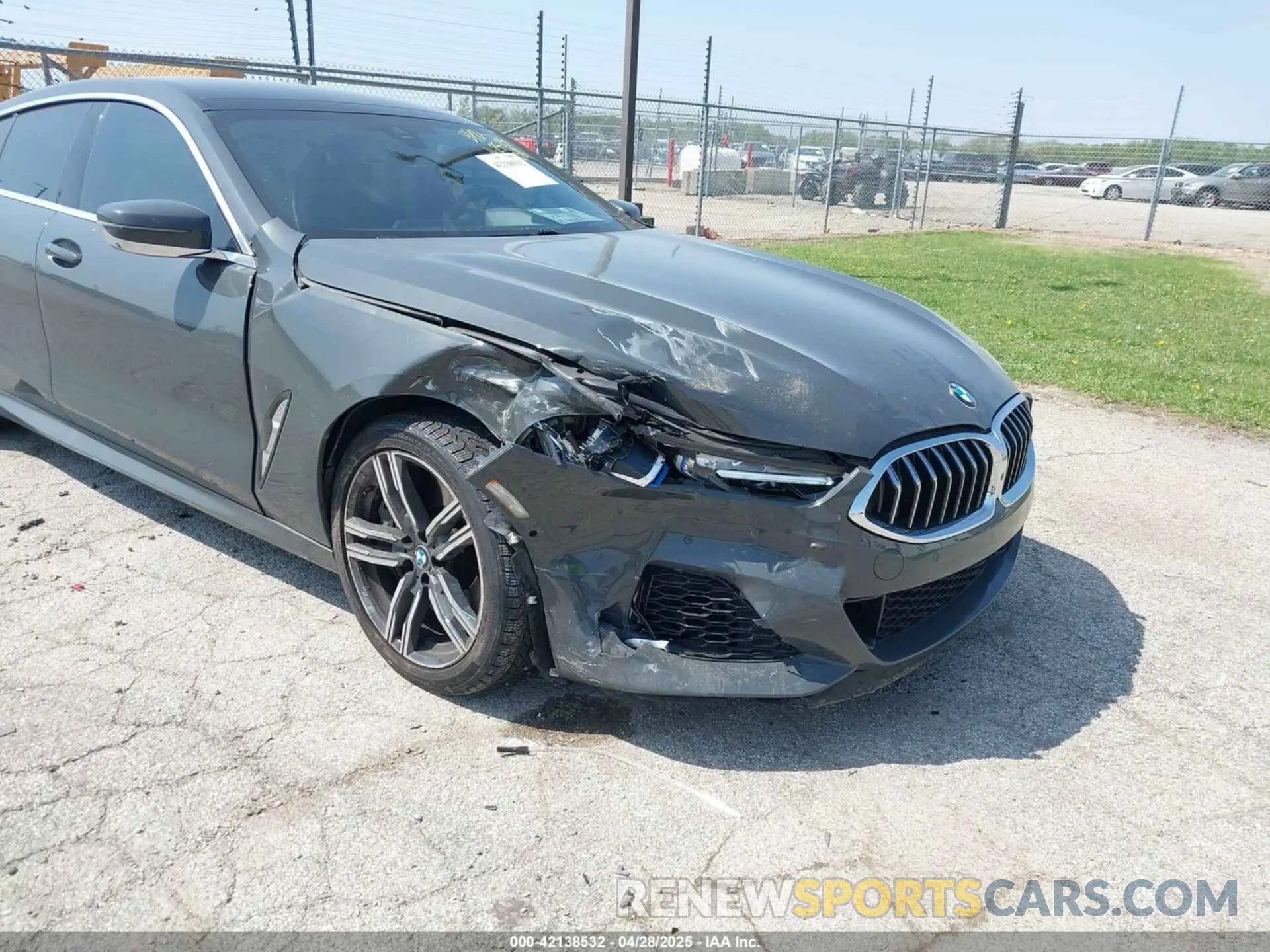 6 Photograph of a damaged car WBAGV8C04MCE93308 BMW M850I GTAN COUPE 2021