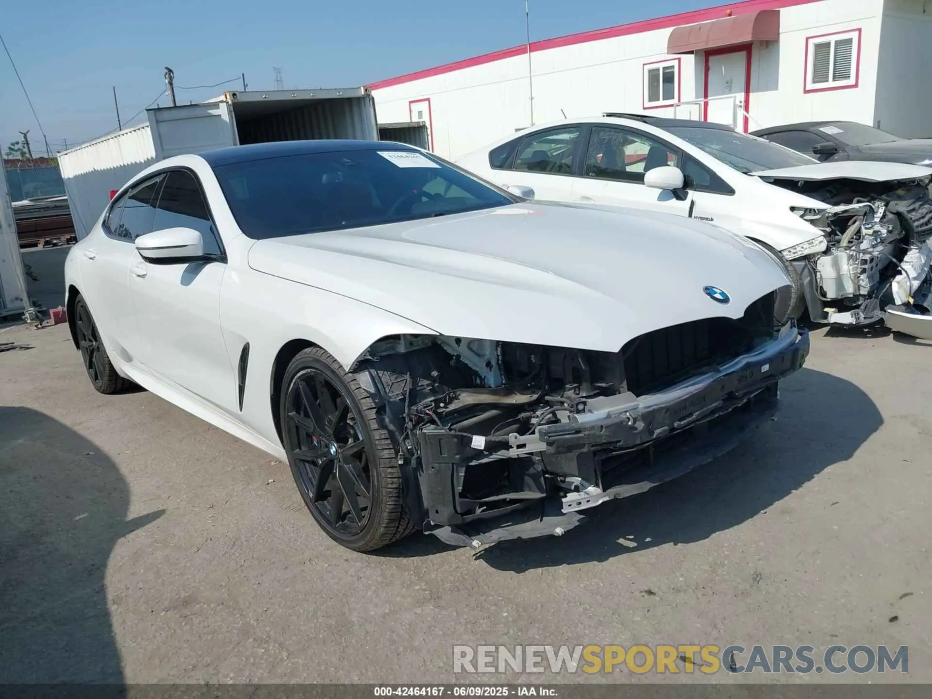 1 Photograph of a damaged car WBAGV8C00NCH84020 BMW M850I GTAN COUPE 2022