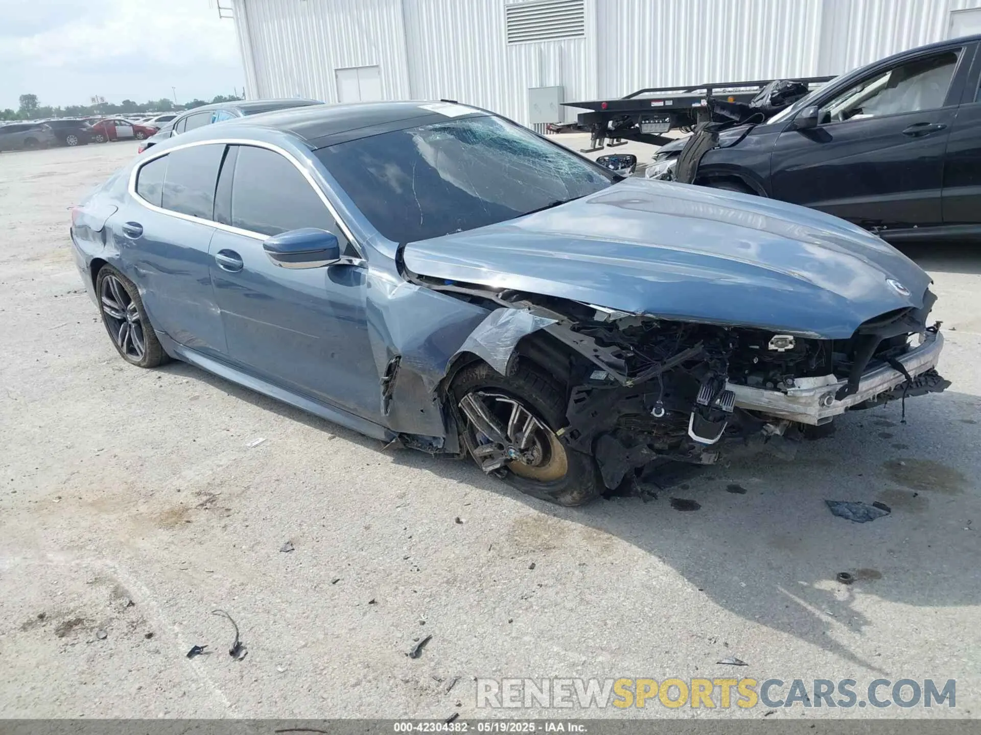 1 Photograph of a damaged car WBAGV8C04NCH77734 BMW M850I GTAN COUPE 2022