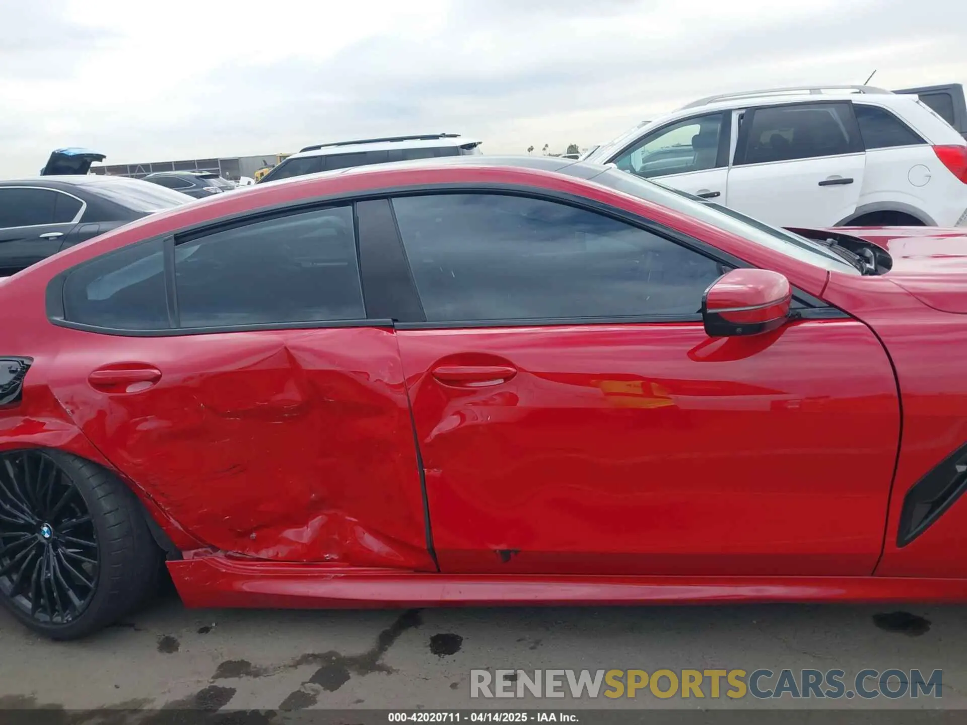 13 Photograph of a damaged car WBAGV8C04NCH90015 BMW M850I GTAN COUPE 2022