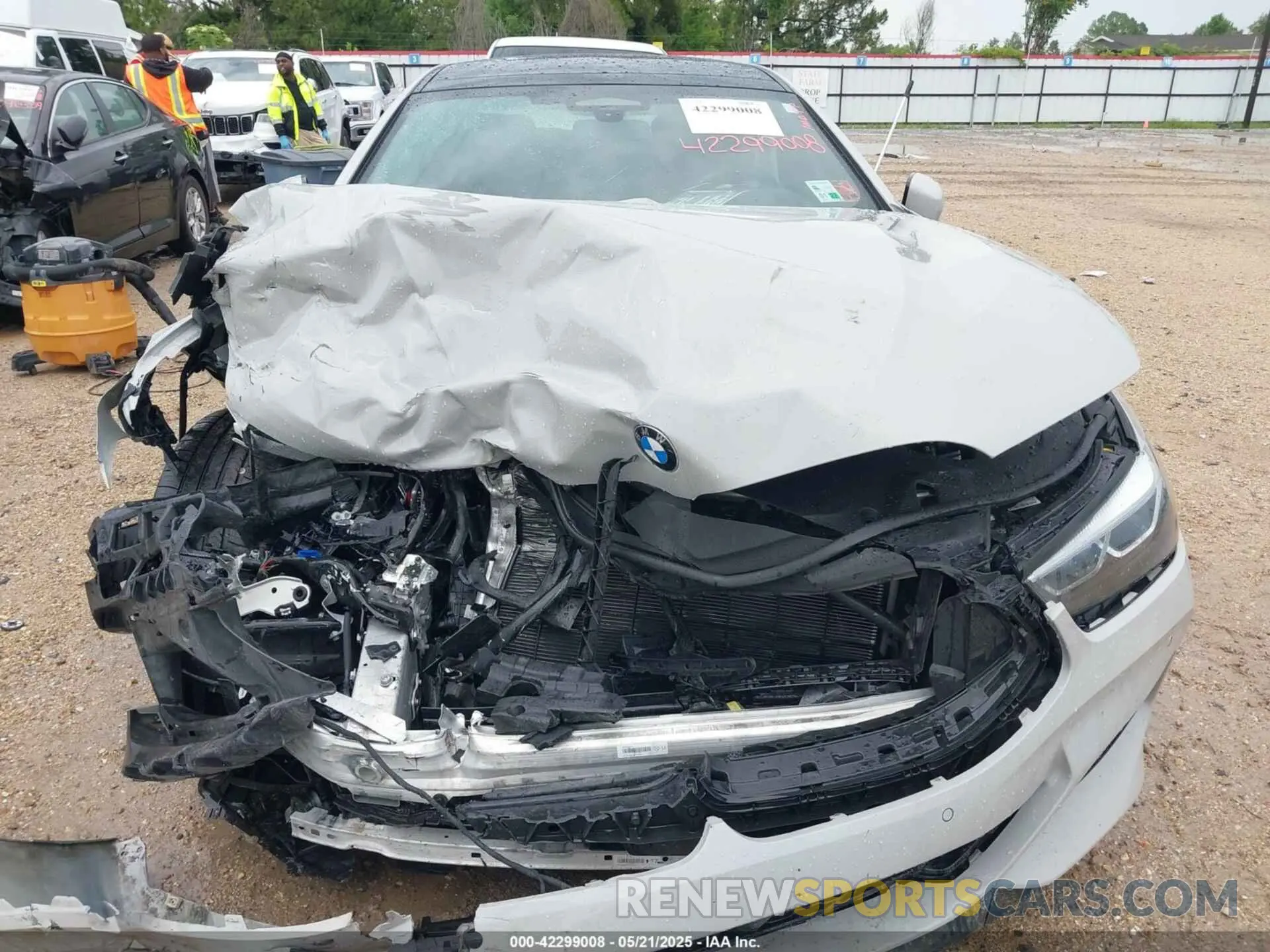 10 Photograph of a damaged car WBAGV8C06NCJ32676 BMW M850I GTAN COUPE 2022