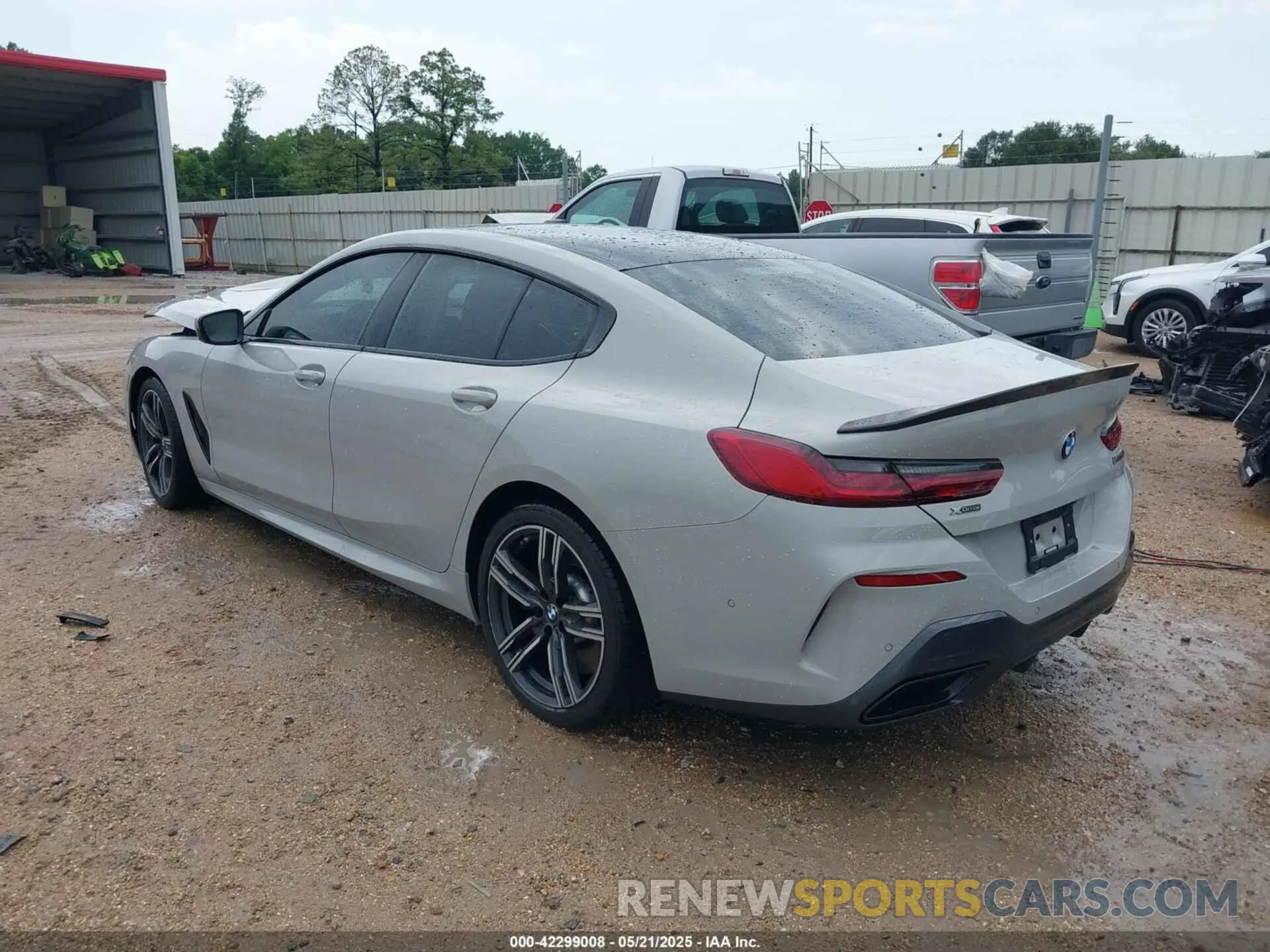 3 Photograph of a damaged car WBAGV8C06NCJ32676 BMW M850I GTAN COUPE 2022