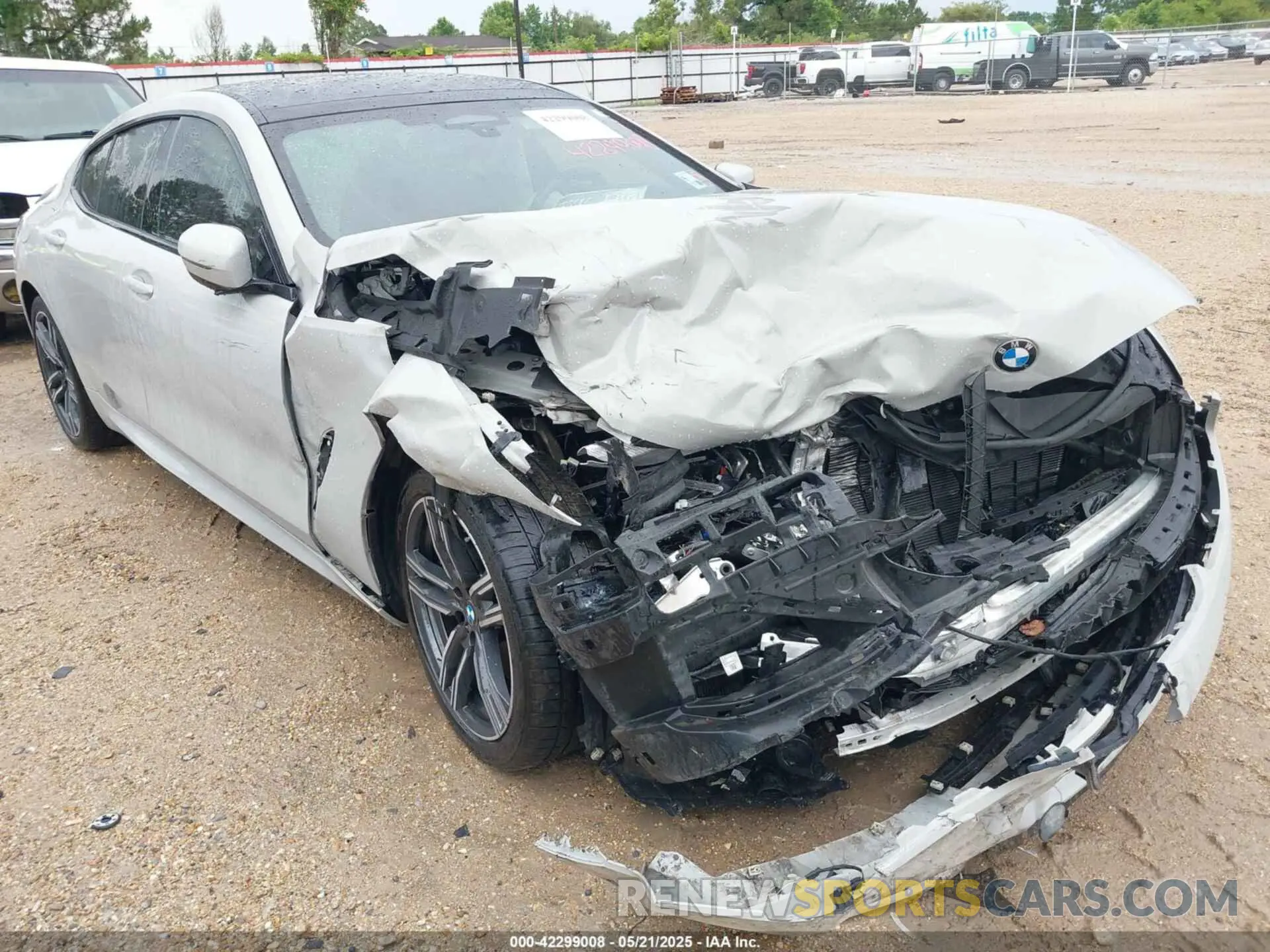 6 Photograph of a damaged car WBAGV8C06NCJ32676 BMW M850I GTAN COUPE 2022