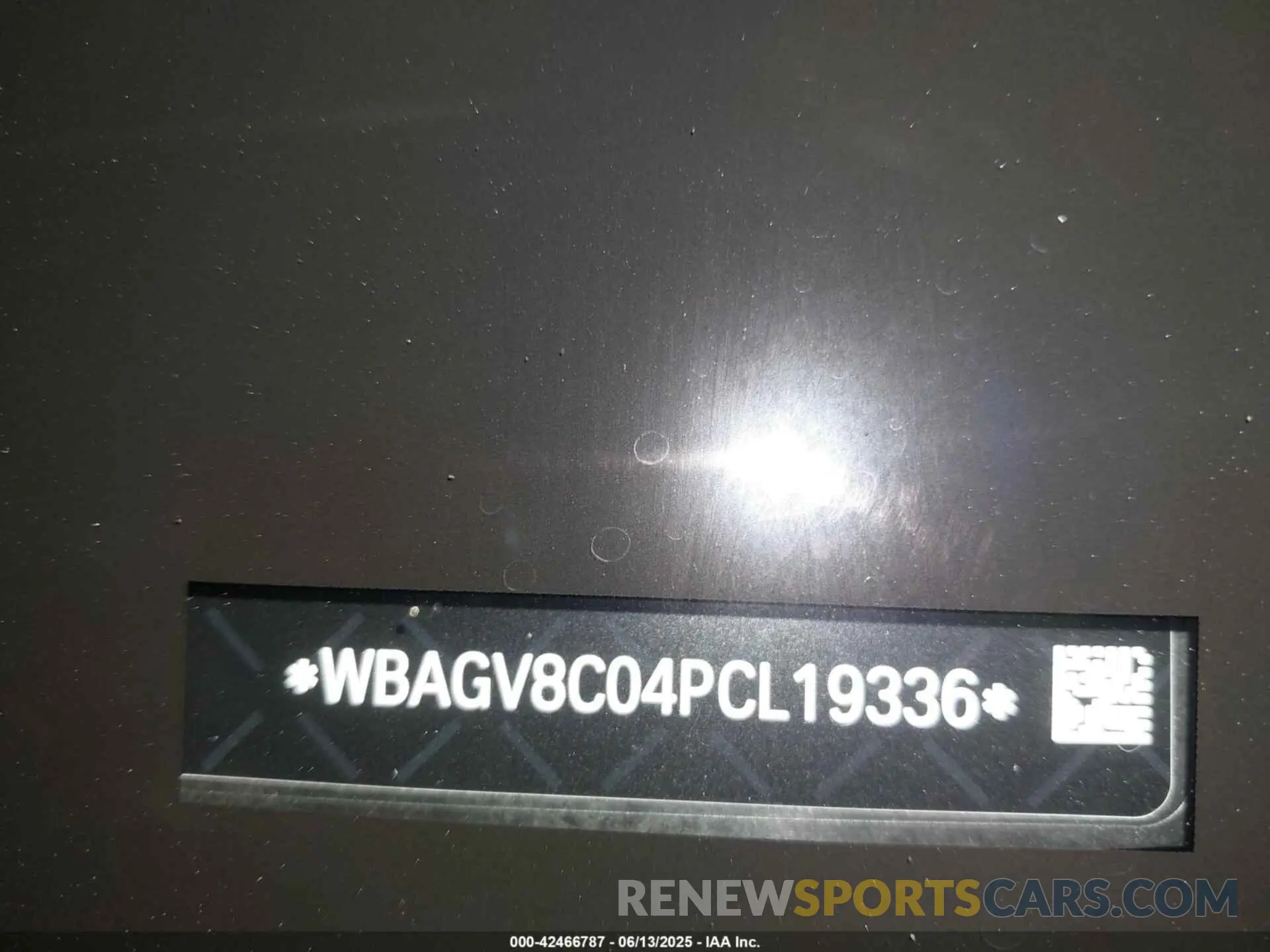 20 Photograph of a damaged car WBAGV8C04PCL19336 BMW M850I GTAN COUPE 2023