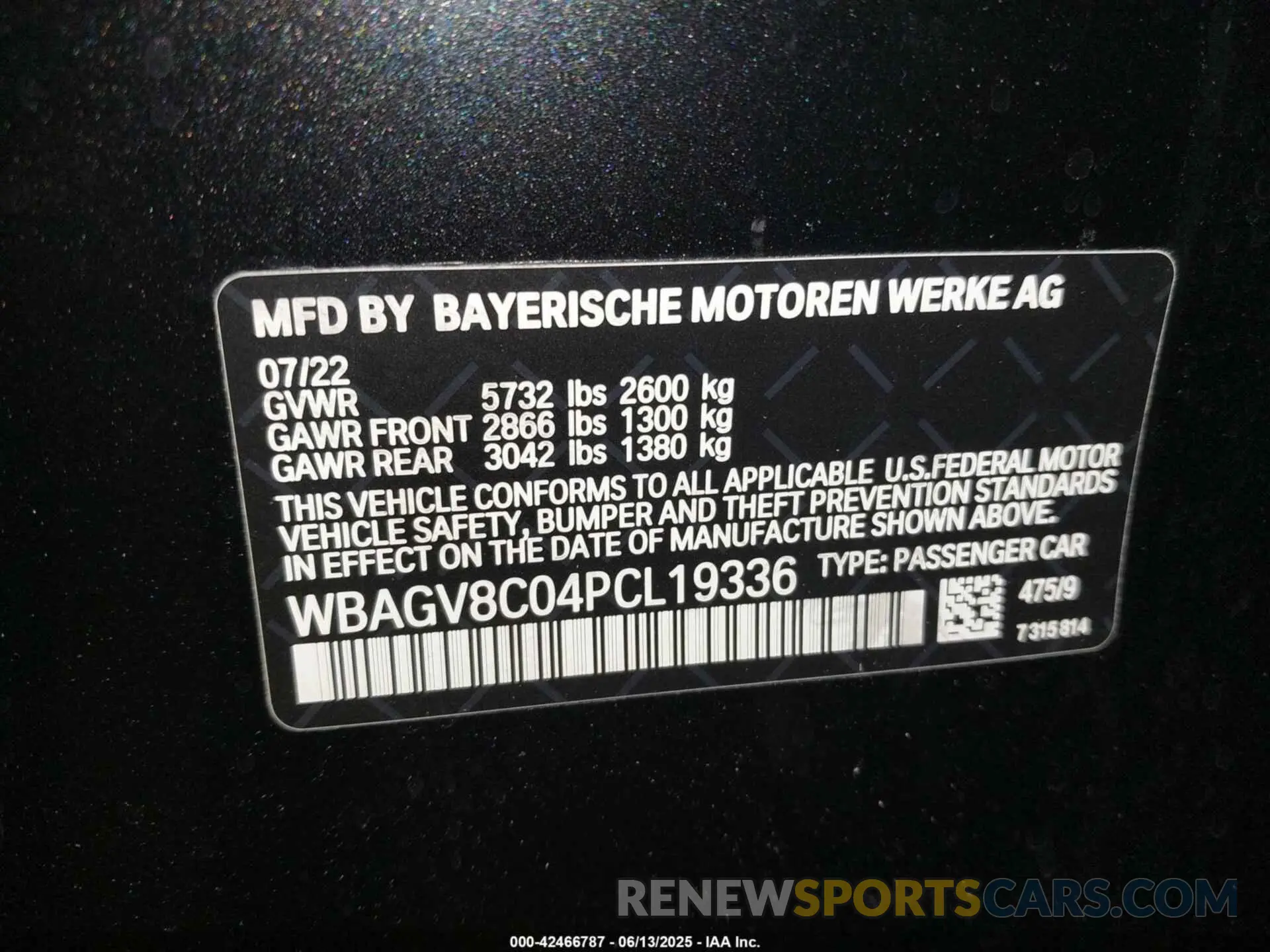 9 Photograph of a damaged car WBAGV8C04PCL19336 BMW M850I GTAN COUPE 2023