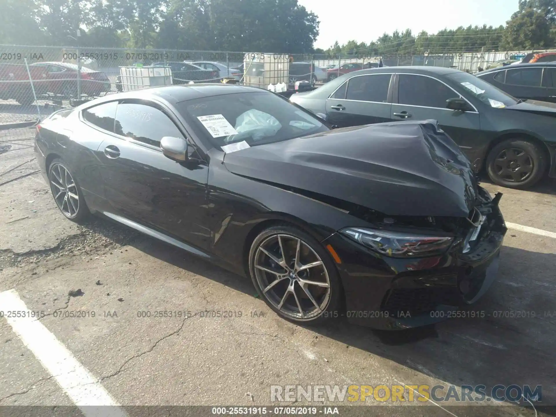 1 Photograph of a damaged car WBABC4C52KBU95451 BMW M850XI 2019