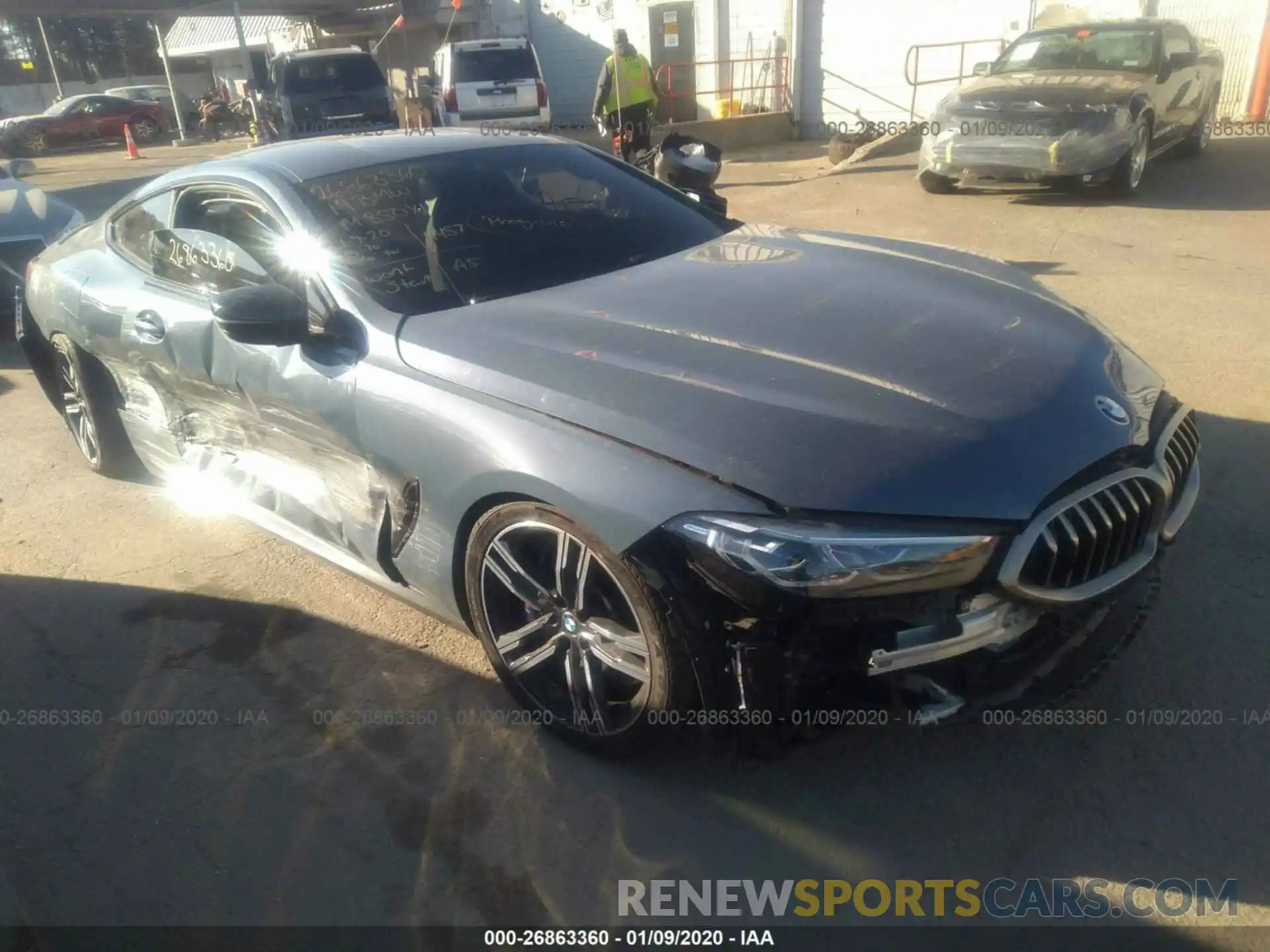 1 Photograph of a damaged car WBABC4C5XKBU95813 BMW M850XI 2019