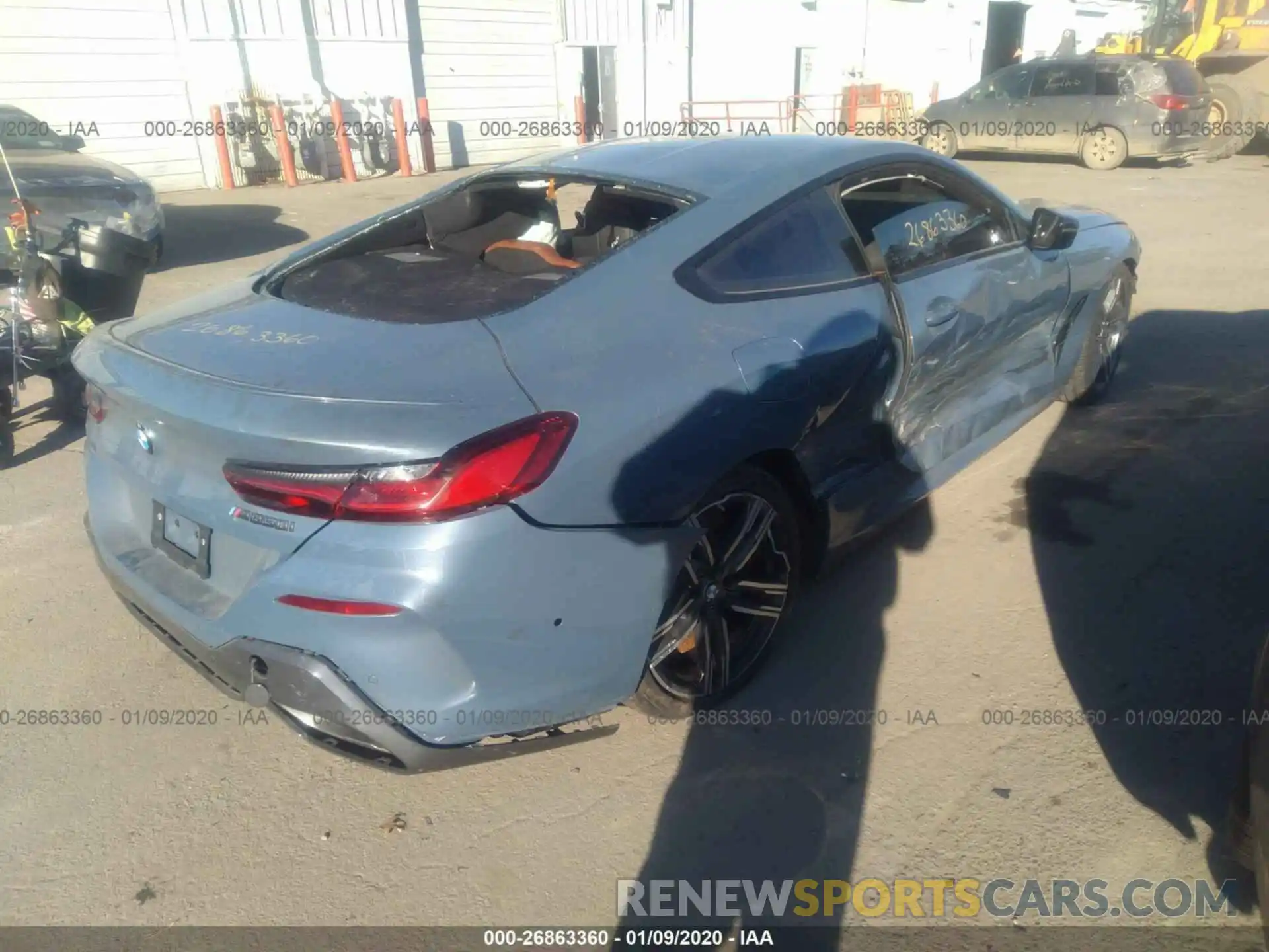 4 Photograph of a damaged car WBABC4C5XKBU95813 BMW M850XI 2019