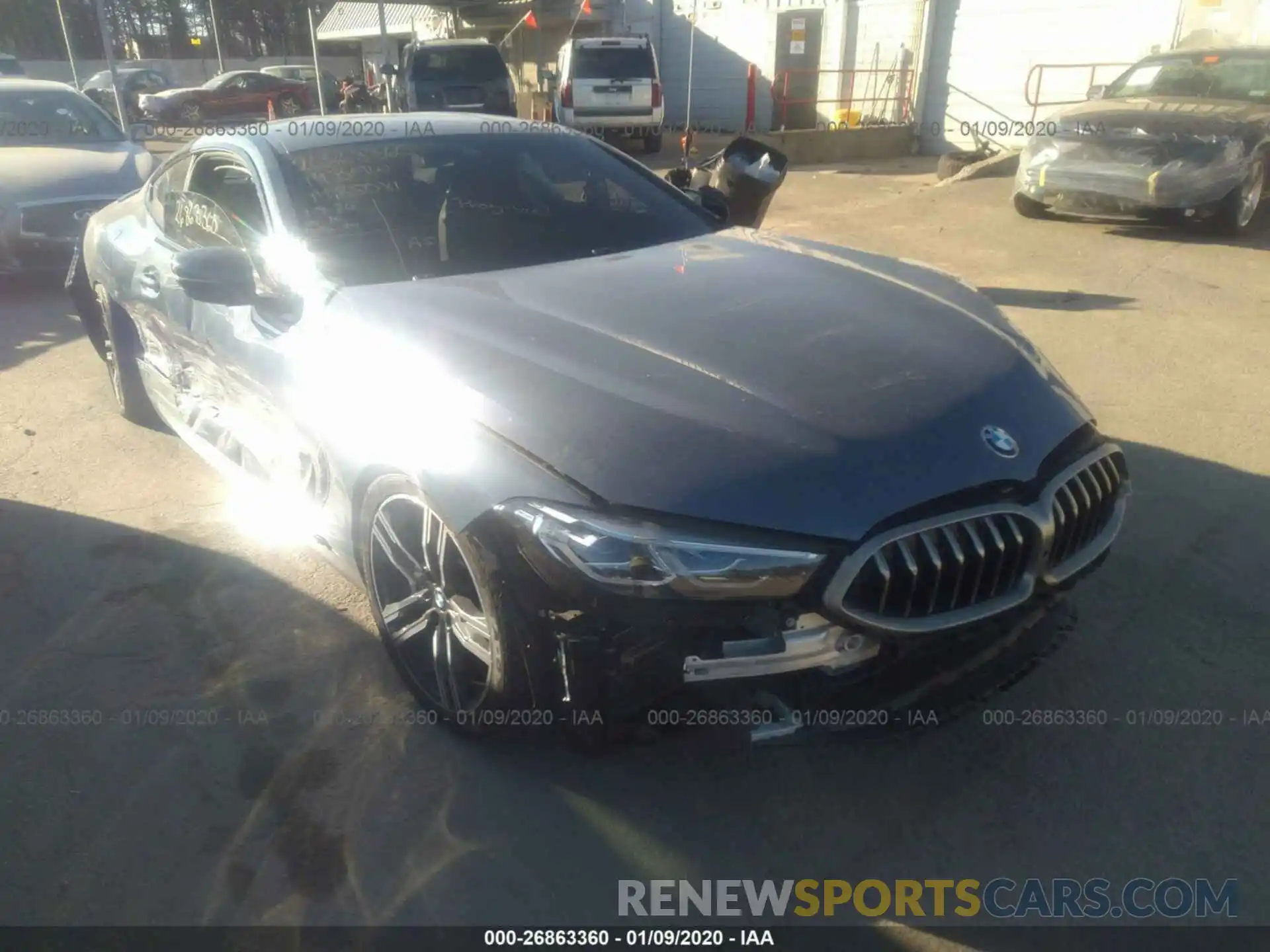 6 Photograph of a damaged car WBABC4C5XKBU95813 BMW M850XI 2019