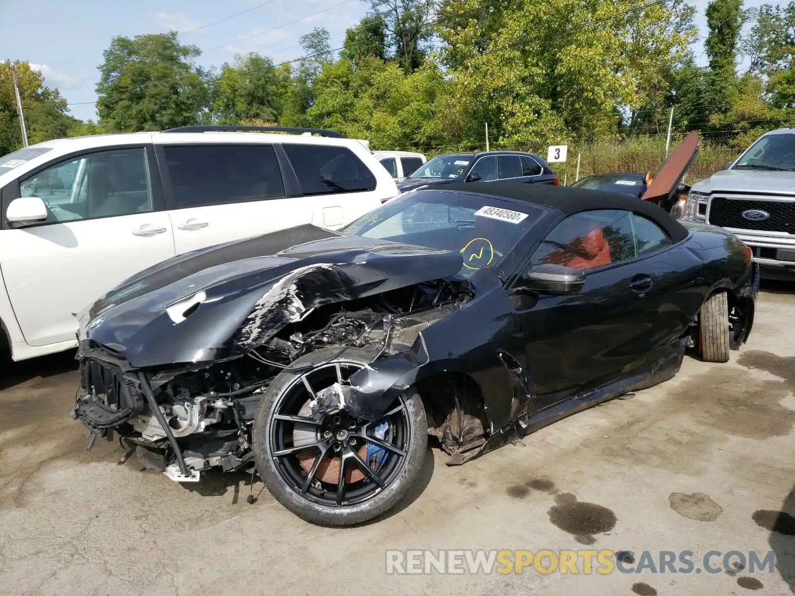 2 Photograph of a damaged car WBAFY4C50KBX29721 BMW M850XI 2019