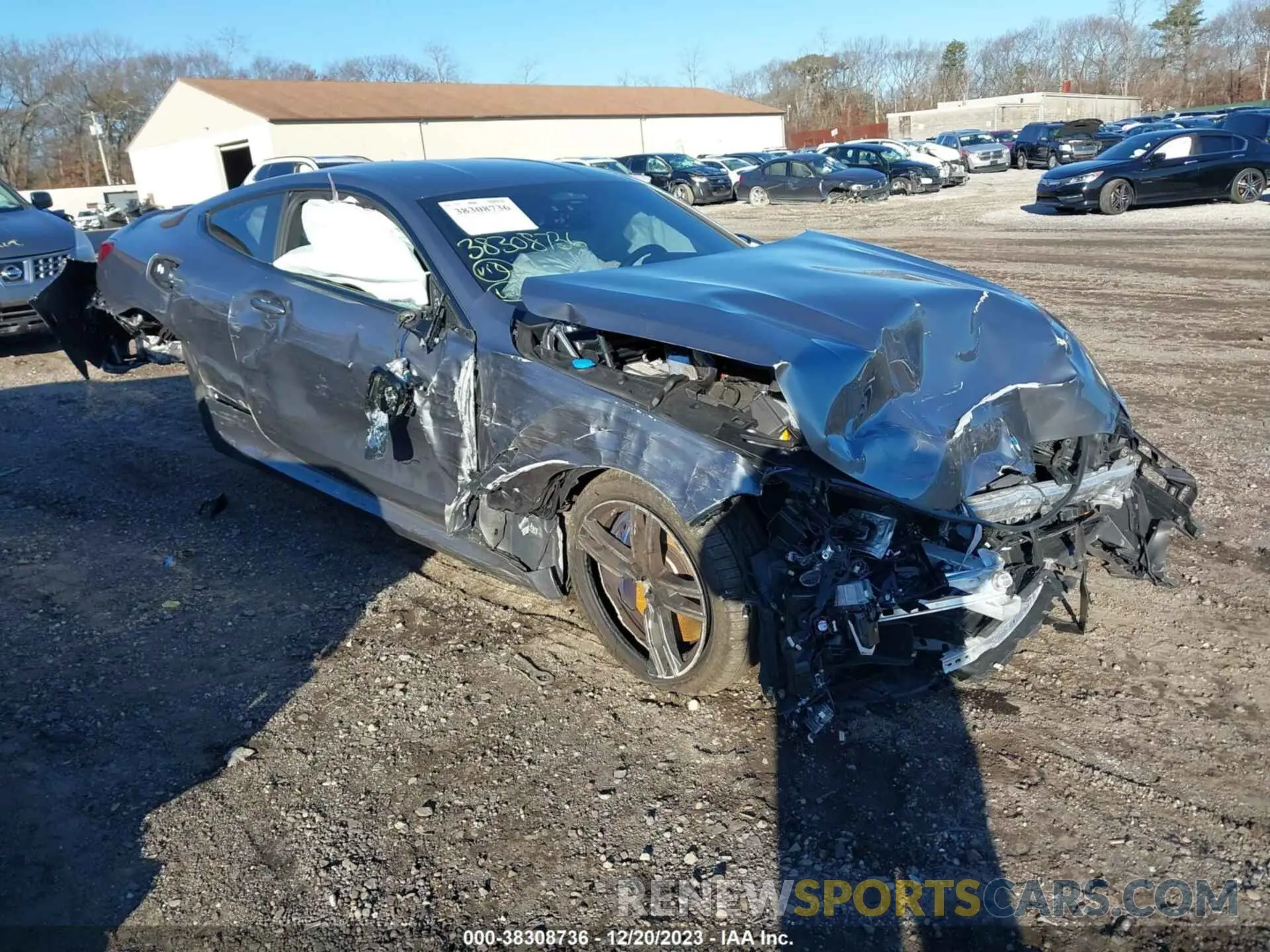 1 Photograph of a damaged car WBABC4C08NCJ37015 BMW M850XI 2022