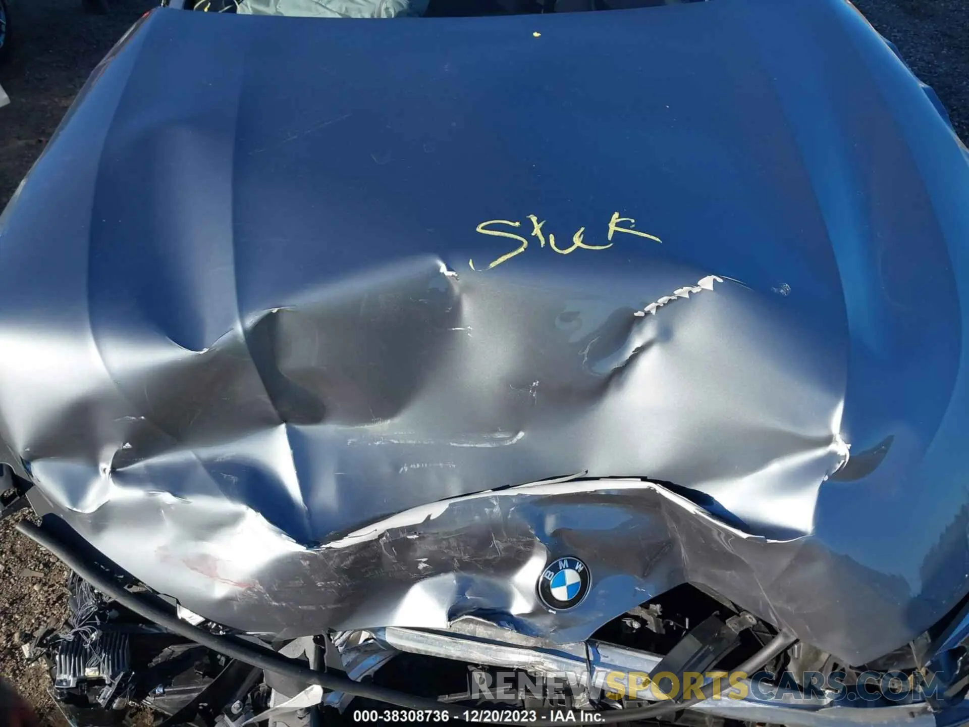 10 Photograph of a damaged car WBABC4C08NCJ37015 BMW M850XI 2022