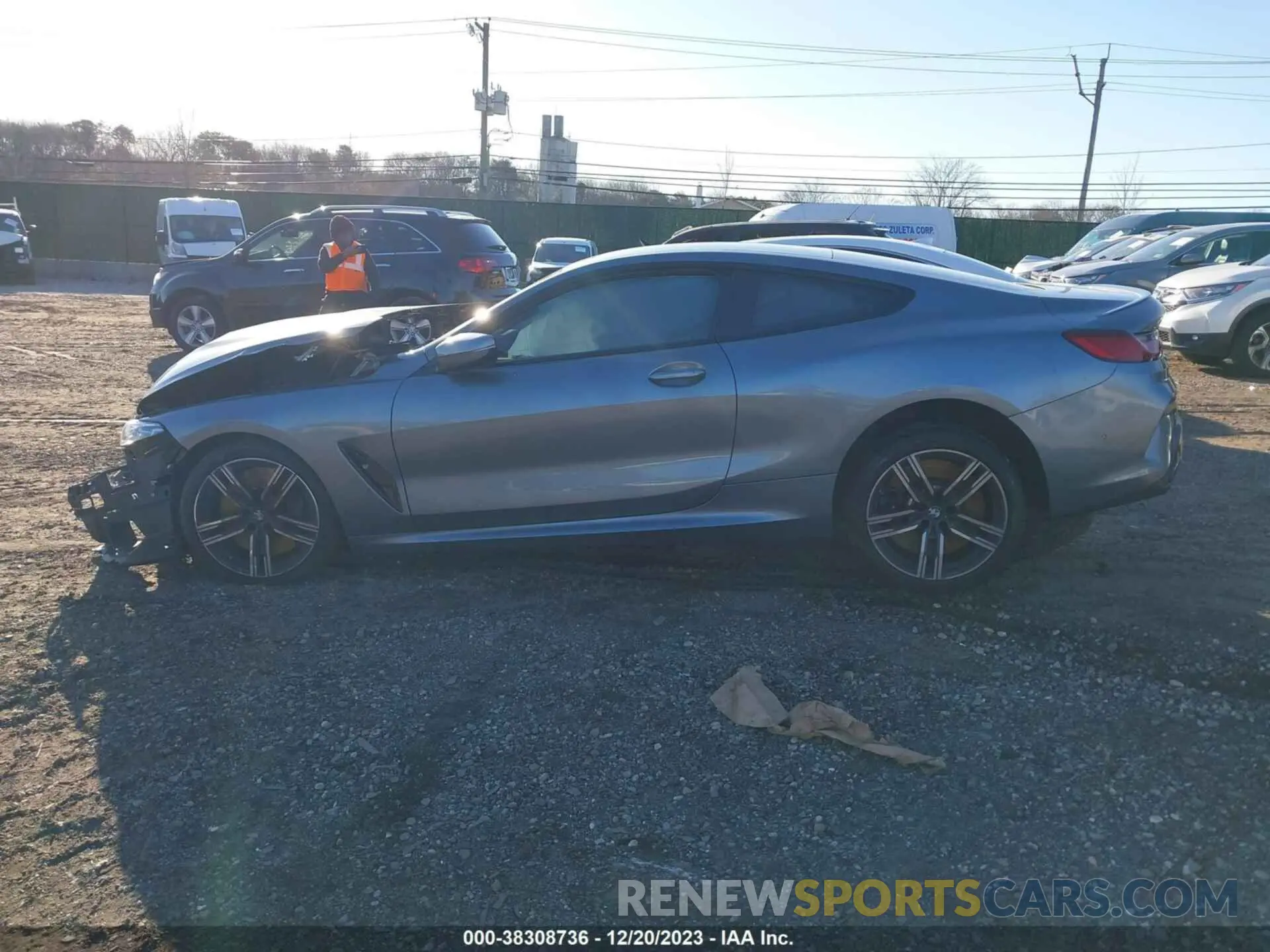 14 Photograph of a damaged car WBABC4C08NCJ37015 BMW M850XI 2022