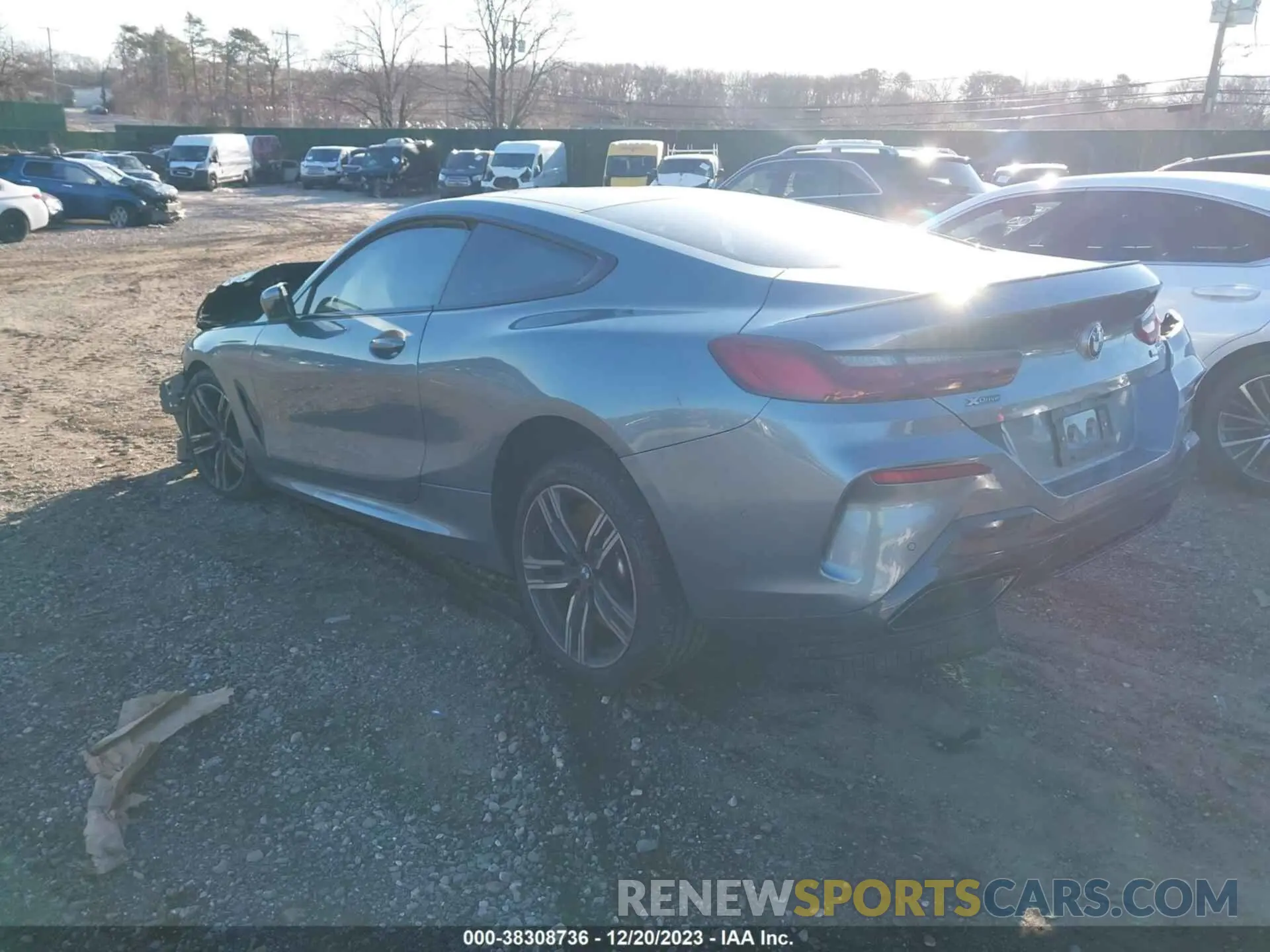 3 Photograph of a damaged car WBABC4C08NCJ37015 BMW M850XI 2022