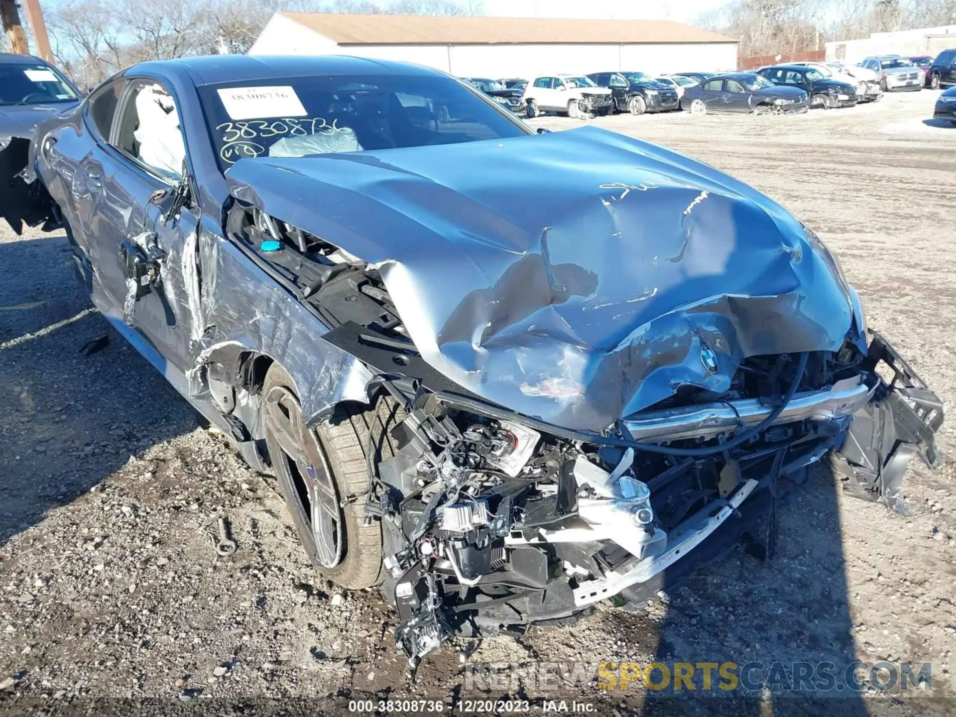 6 Photograph of a damaged car WBABC4C08NCJ37015 BMW M850XI 2022