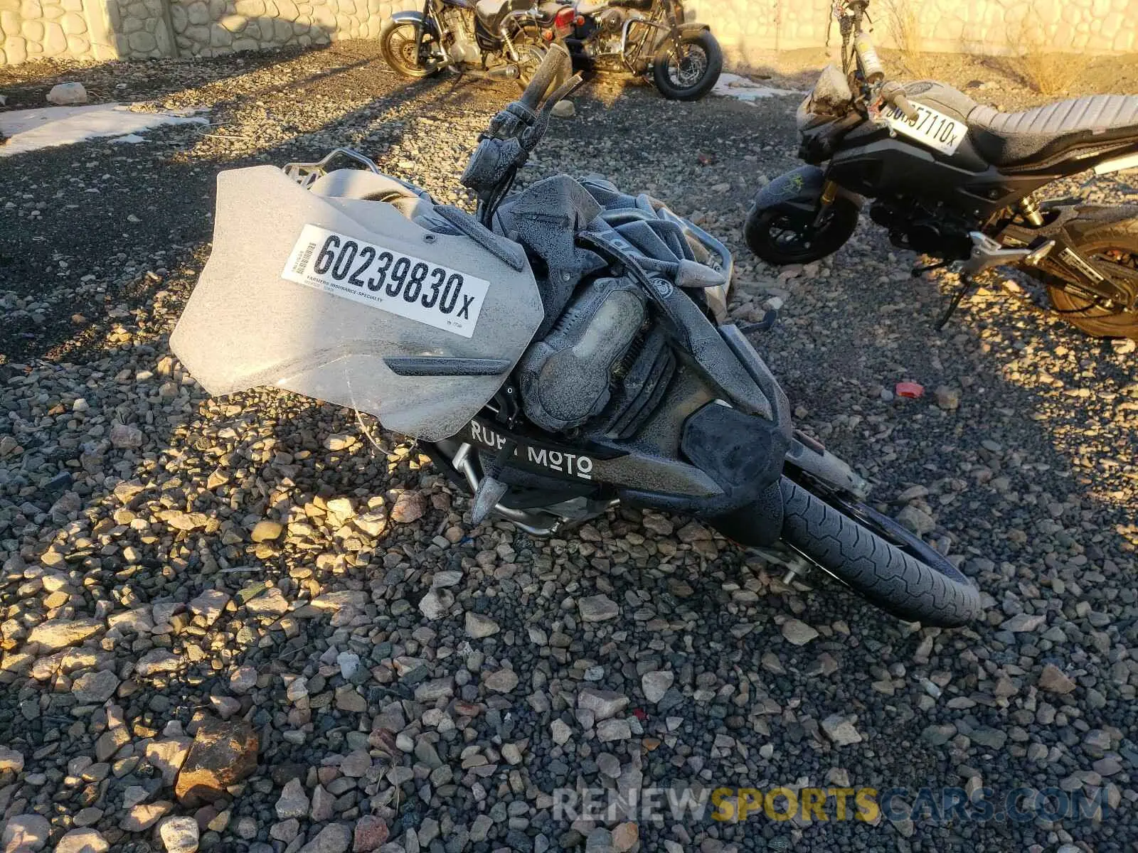 1 Photograph of a damaged car WB10J5305KZF77305 BMW R 1250 GS 2019