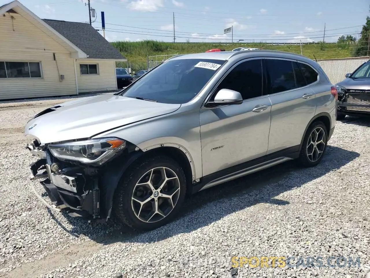 1 Photograph of a damaged car WBXHT3C3XJ5K29049 BMW X1 2018