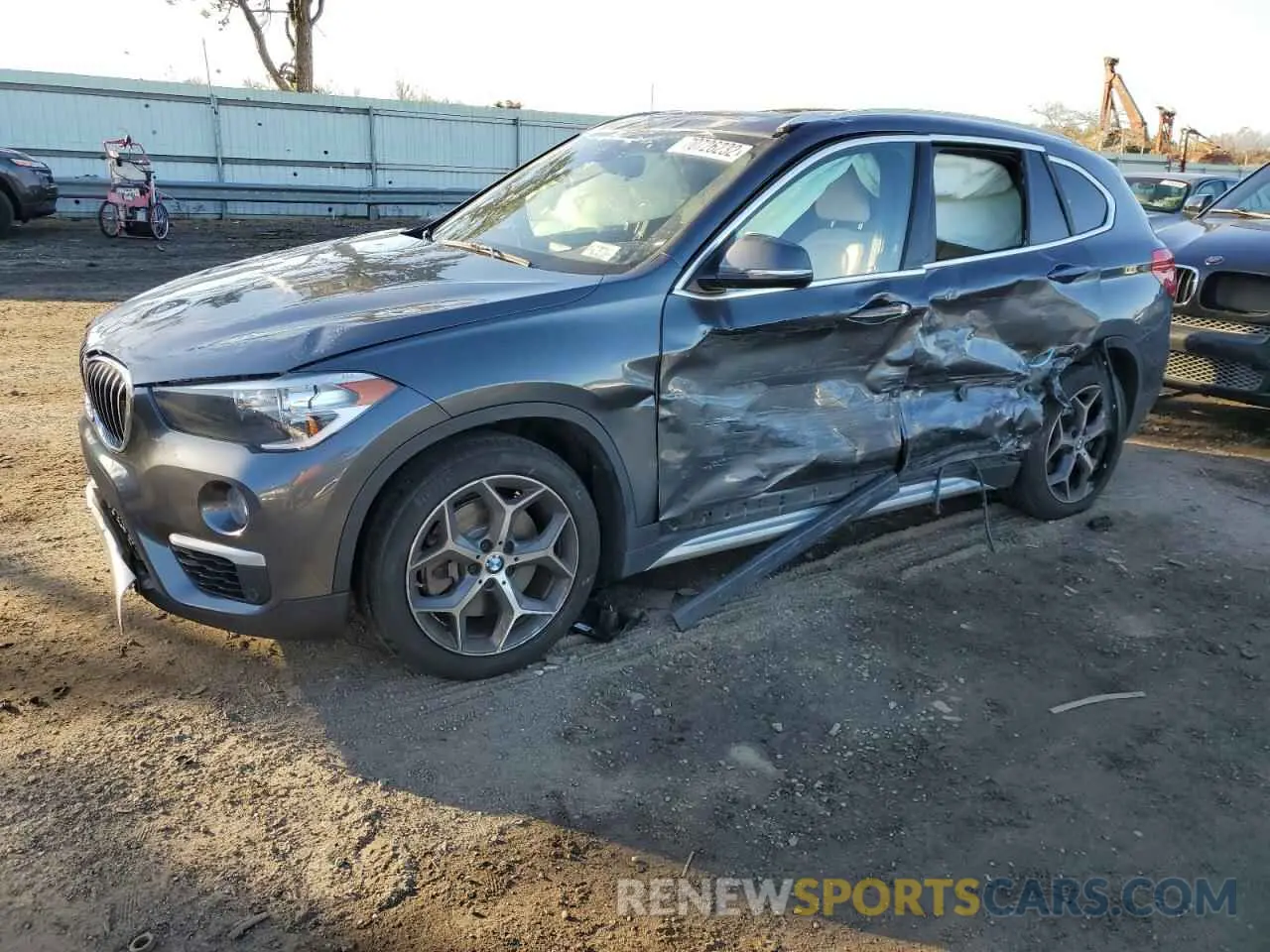 1 Photograph of a damaged car WBXHT3C50K3H35538 BMW X1 2019