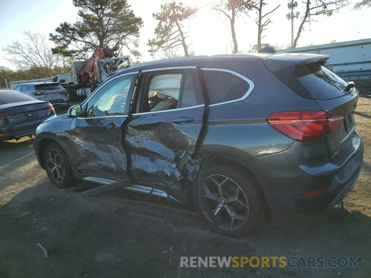 2 Photograph of a damaged car WBXHT3C50K3H35538 BMW X1 2019